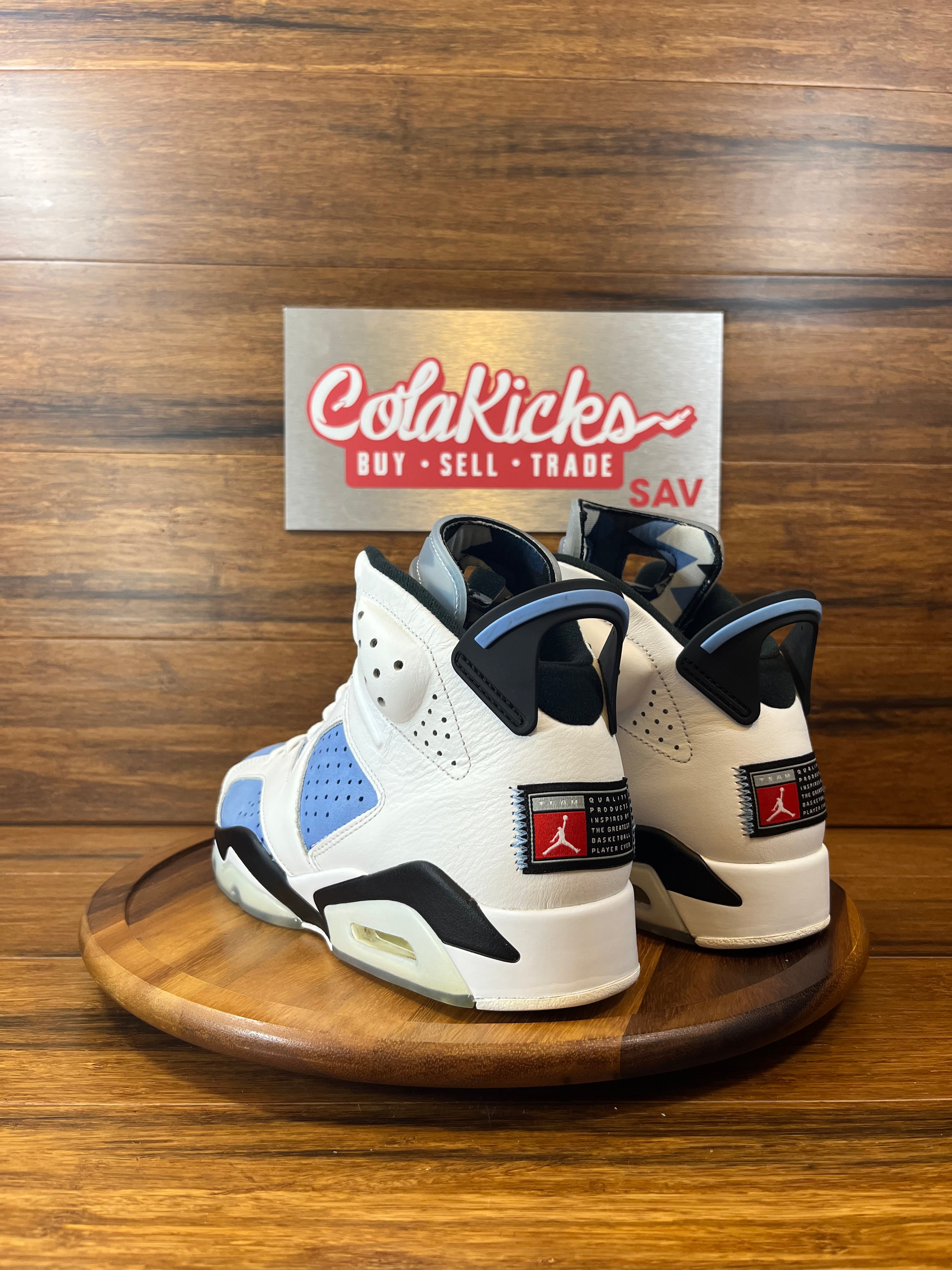 Jordan 6 Retro UNC White