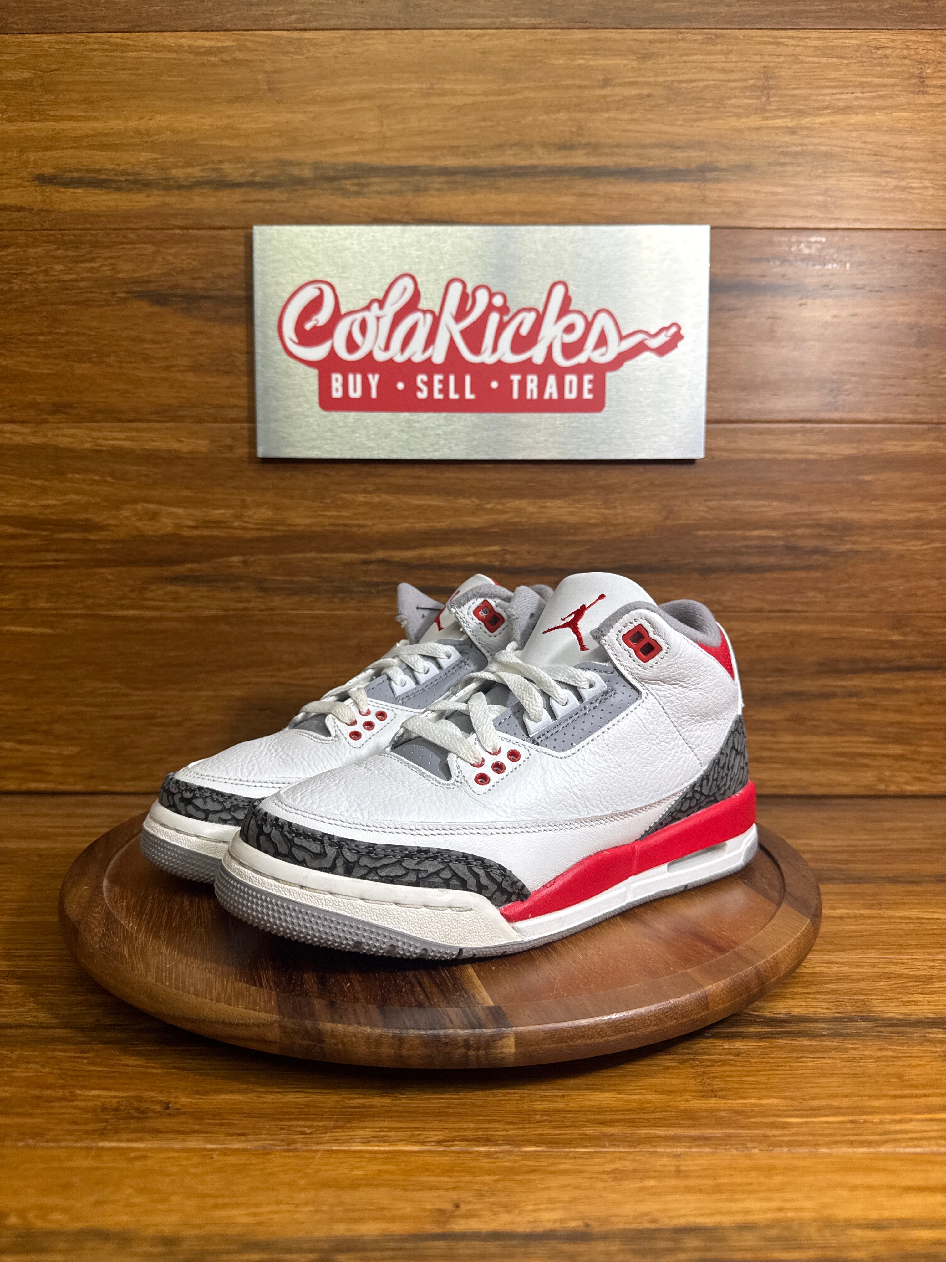 Jordan 3 Retro Fire Red (2022) (GS)