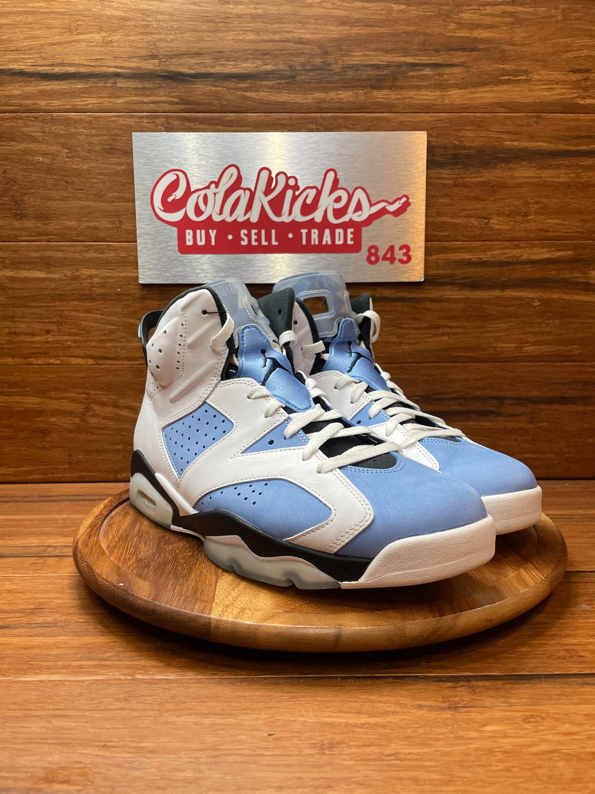 Jordan 6 Retro UNC White