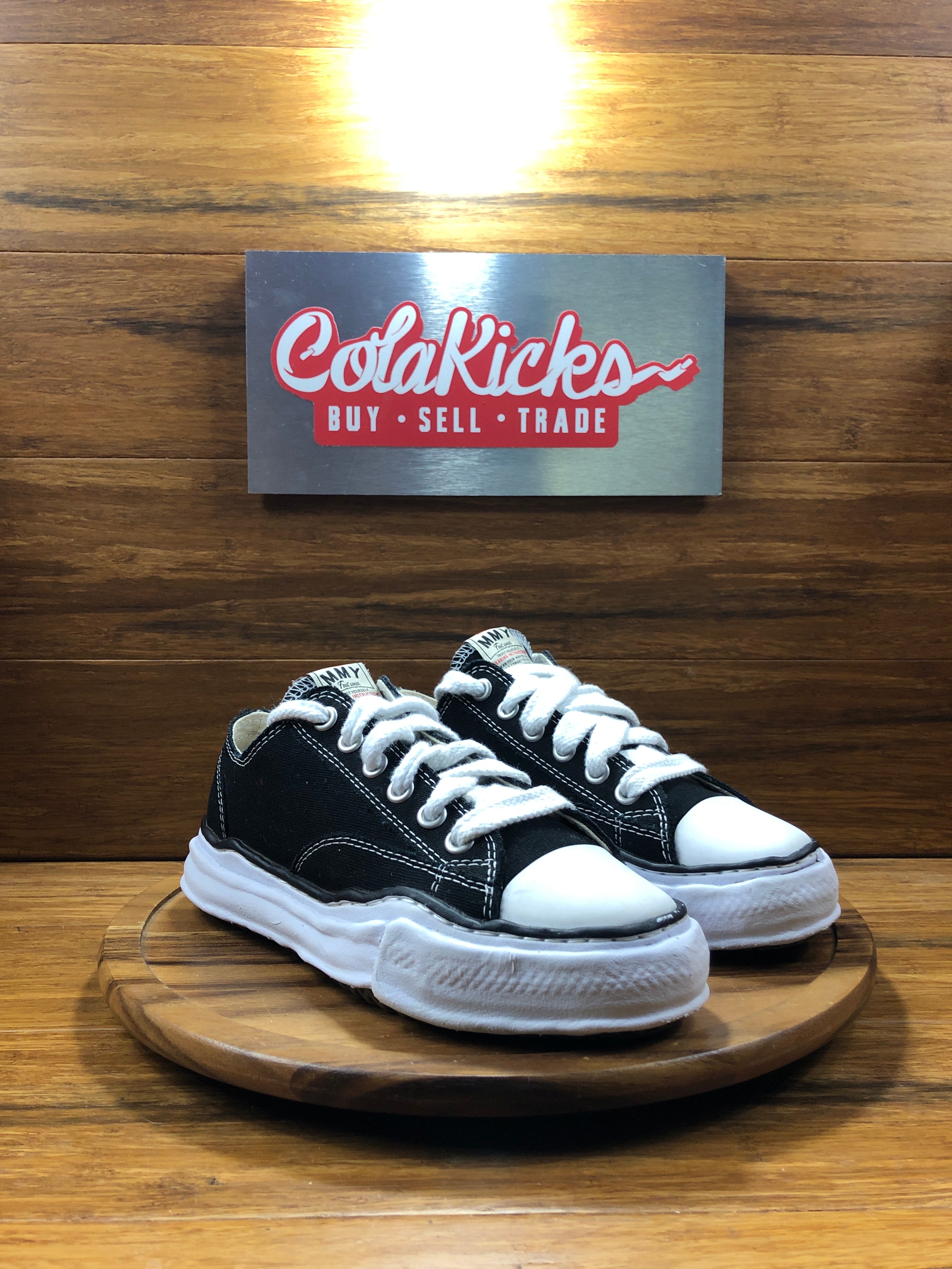 Maison Mihara Yasuhiro Peterson OG Sole Canvas Low Black