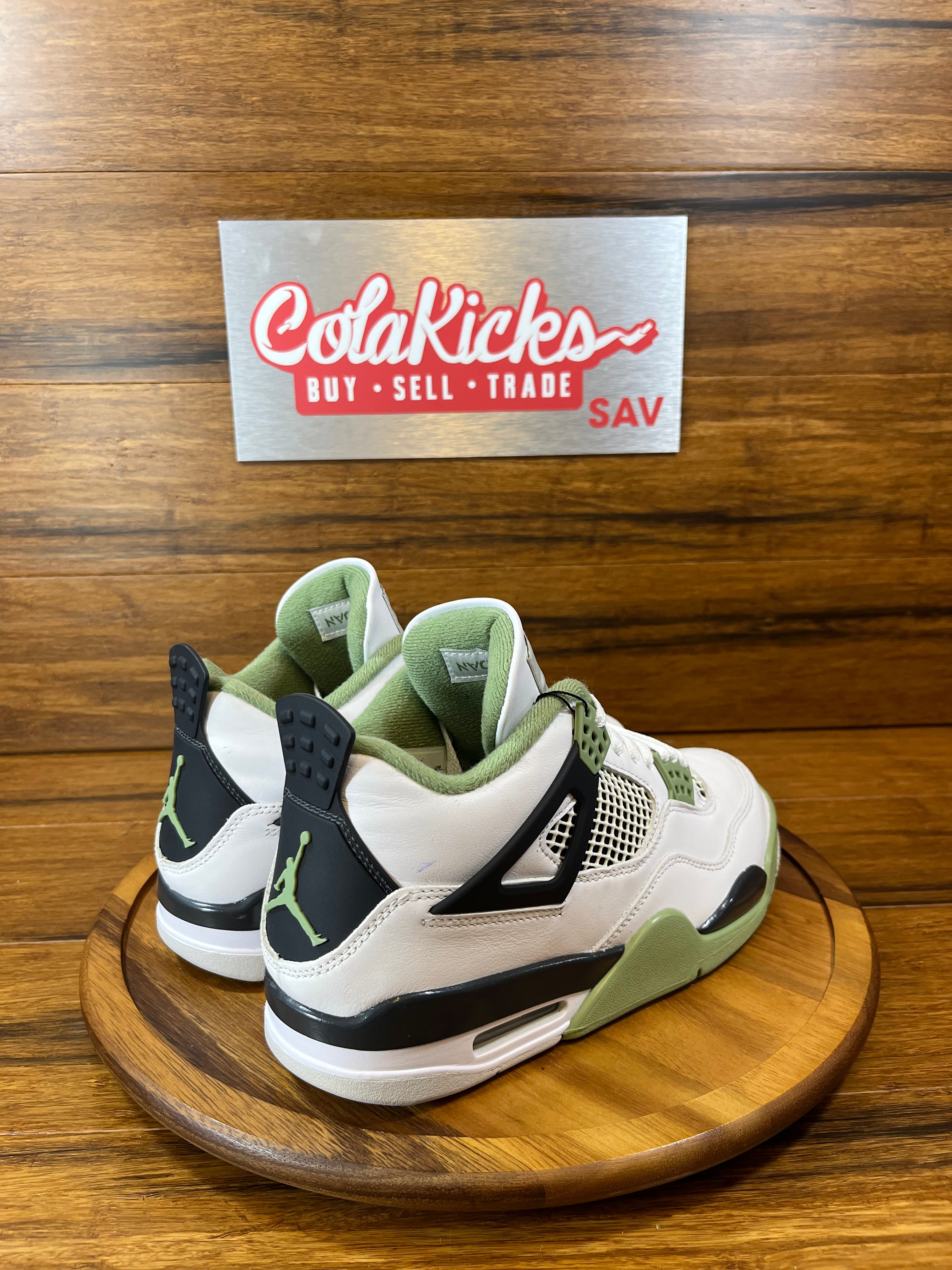 Jordan 4 Retro Seafoam (Women's)