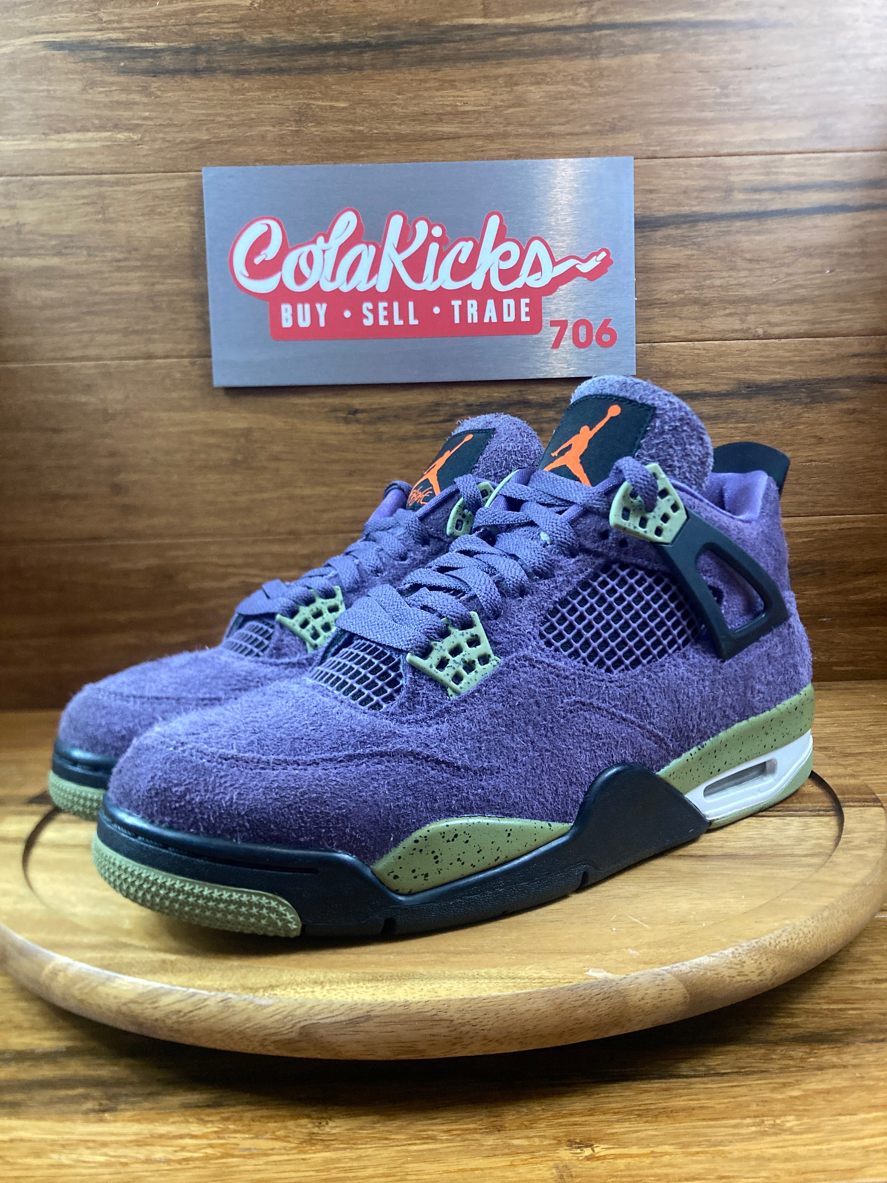 Jordan 4 Retro Canyon Purple (Women's)
