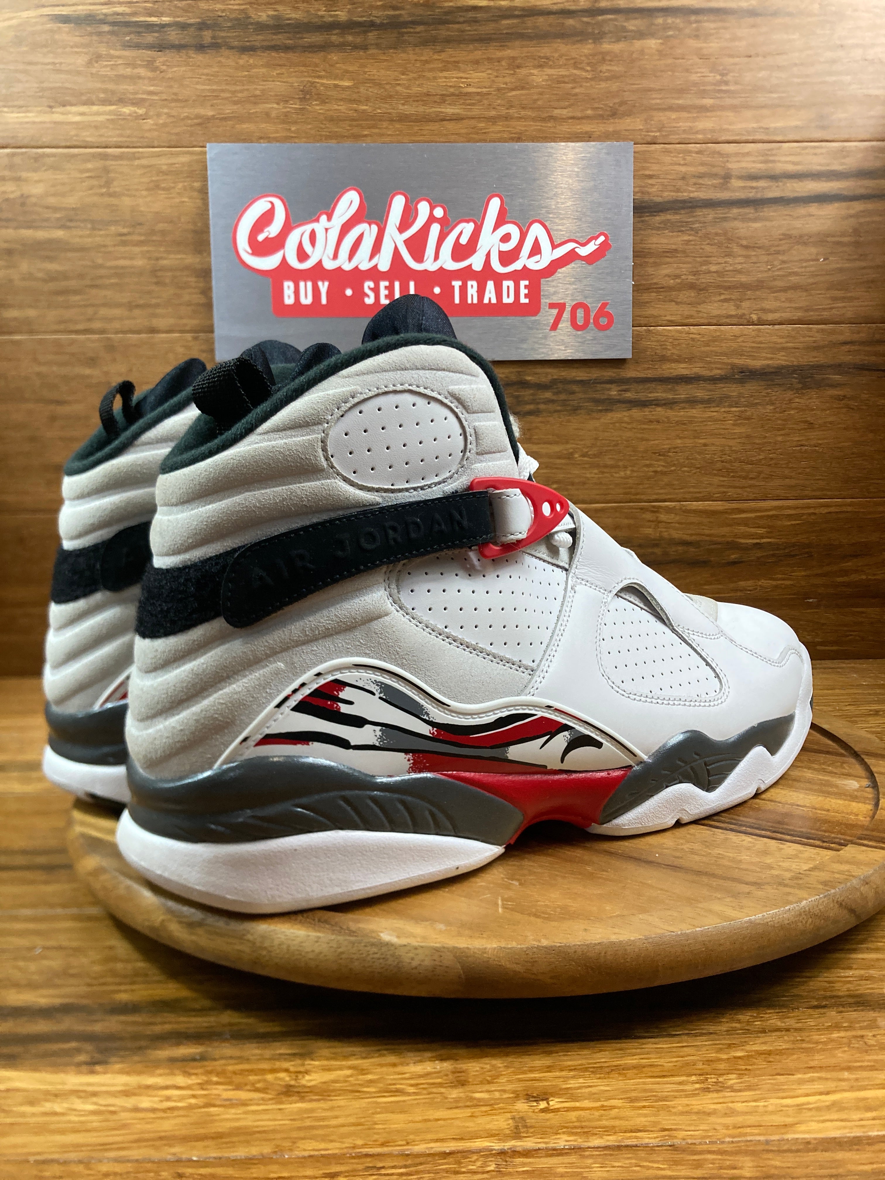 Jordan 8 Retro White True Red (2025)