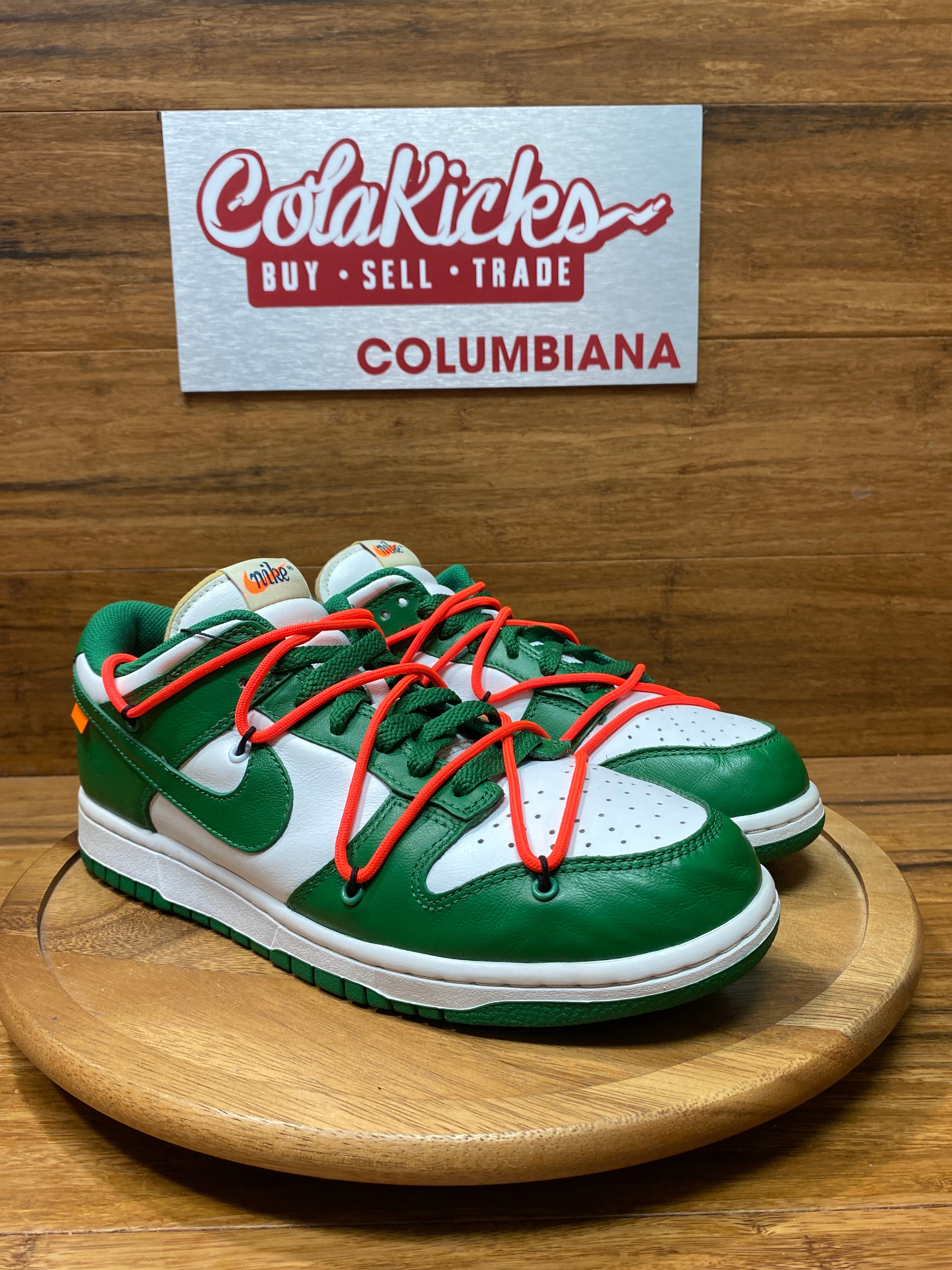 Nike Dunk Low Off-White Pine Green
