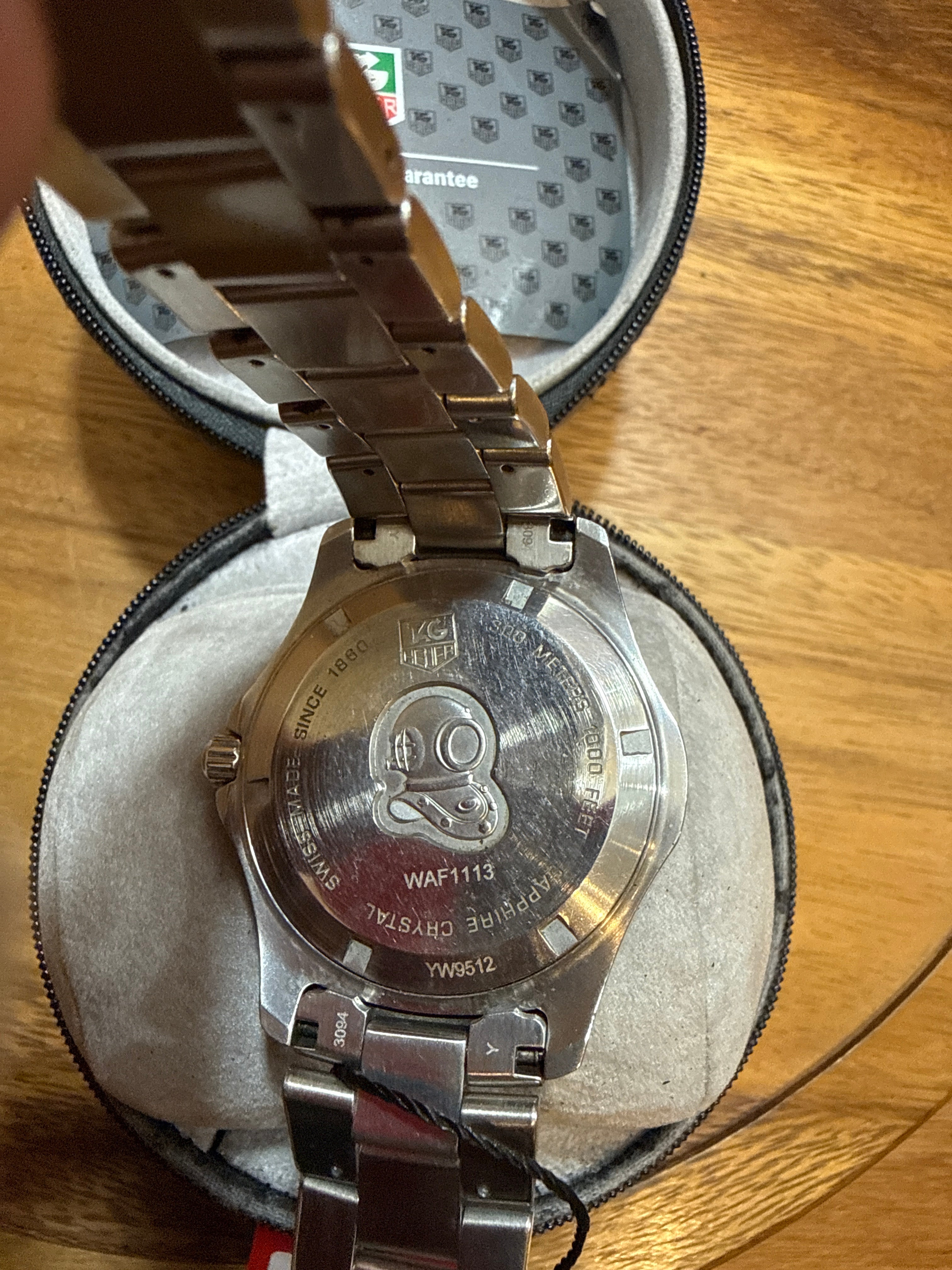 Tag Heuer Blue Dial Aquaracer