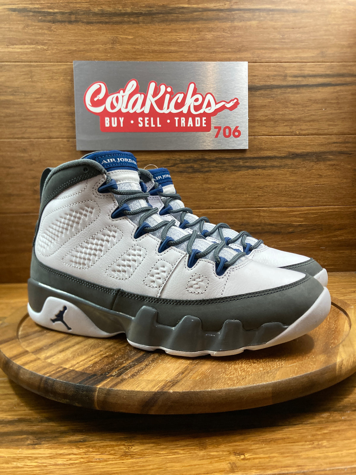 Jordan 9 Retro Flint Grey French Blue (2026)