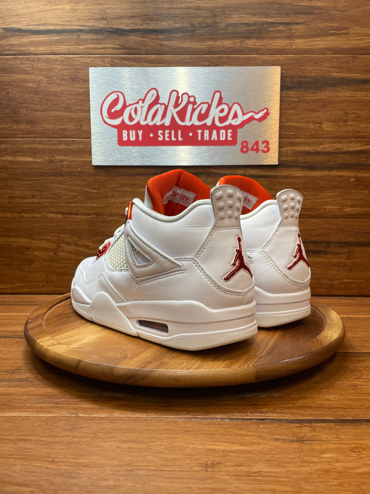 Jordan 4 Retro Metallic Orange