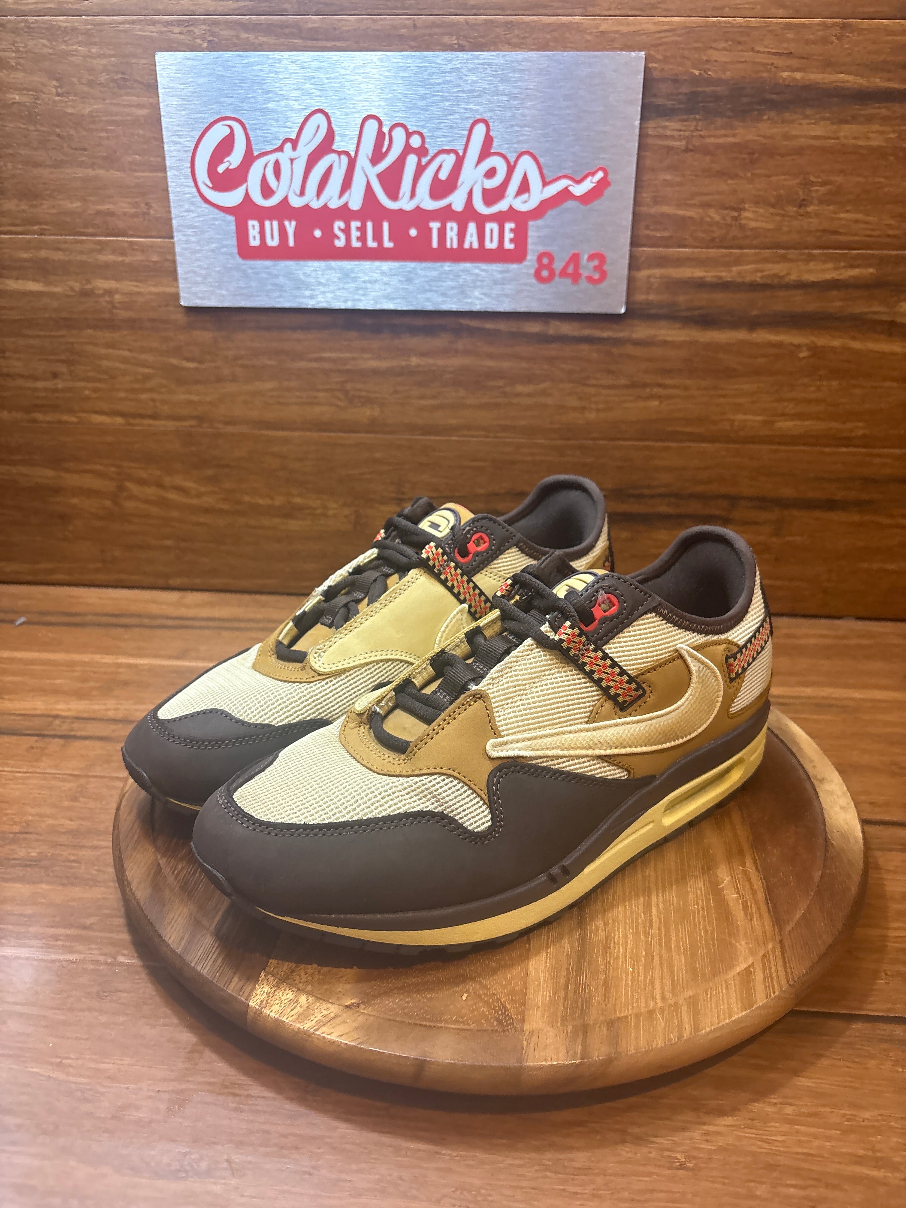 Nike Air Max 1 Travis Scott Cactus Jack Baroque Brown