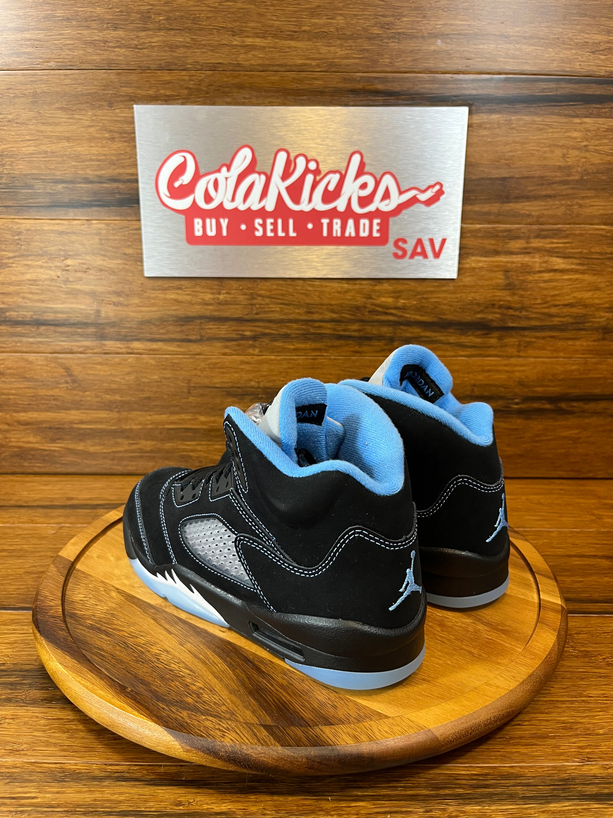 Jordan 5 Retro Black University Blue (2026) (GS)