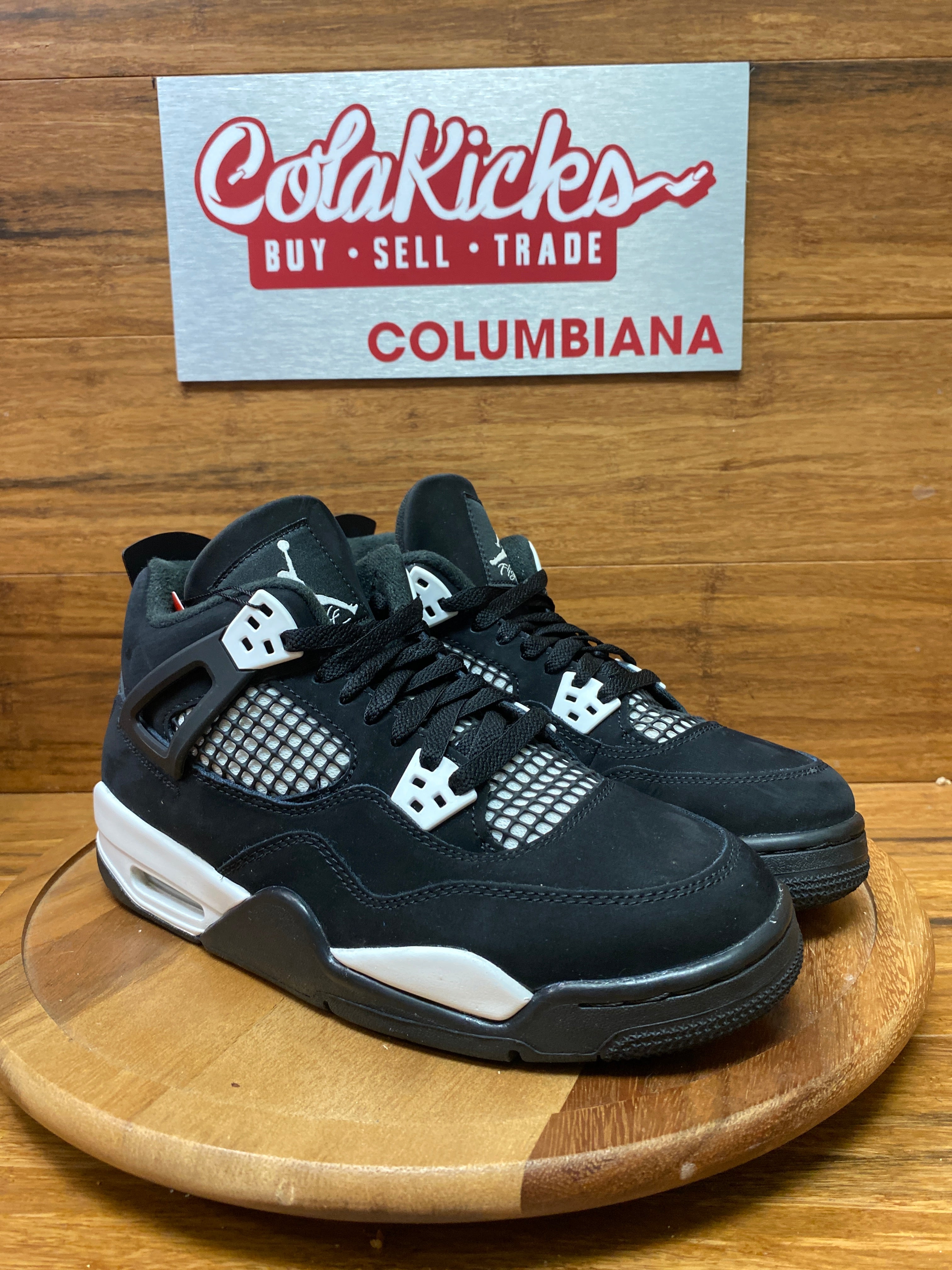 Jordan 4 Retro White Thunder (GS)