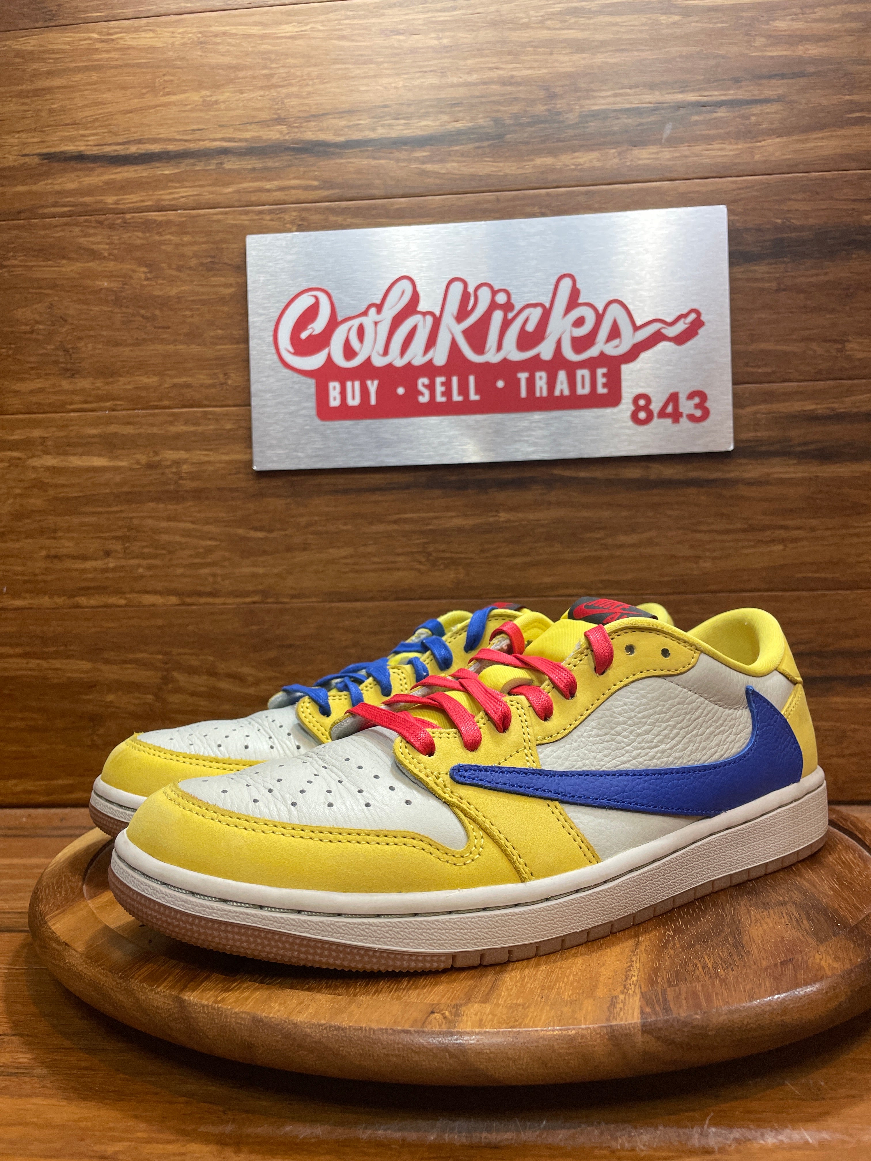 Jordan 1 Retro Low OG SP Travis Scott Canary (Women's)