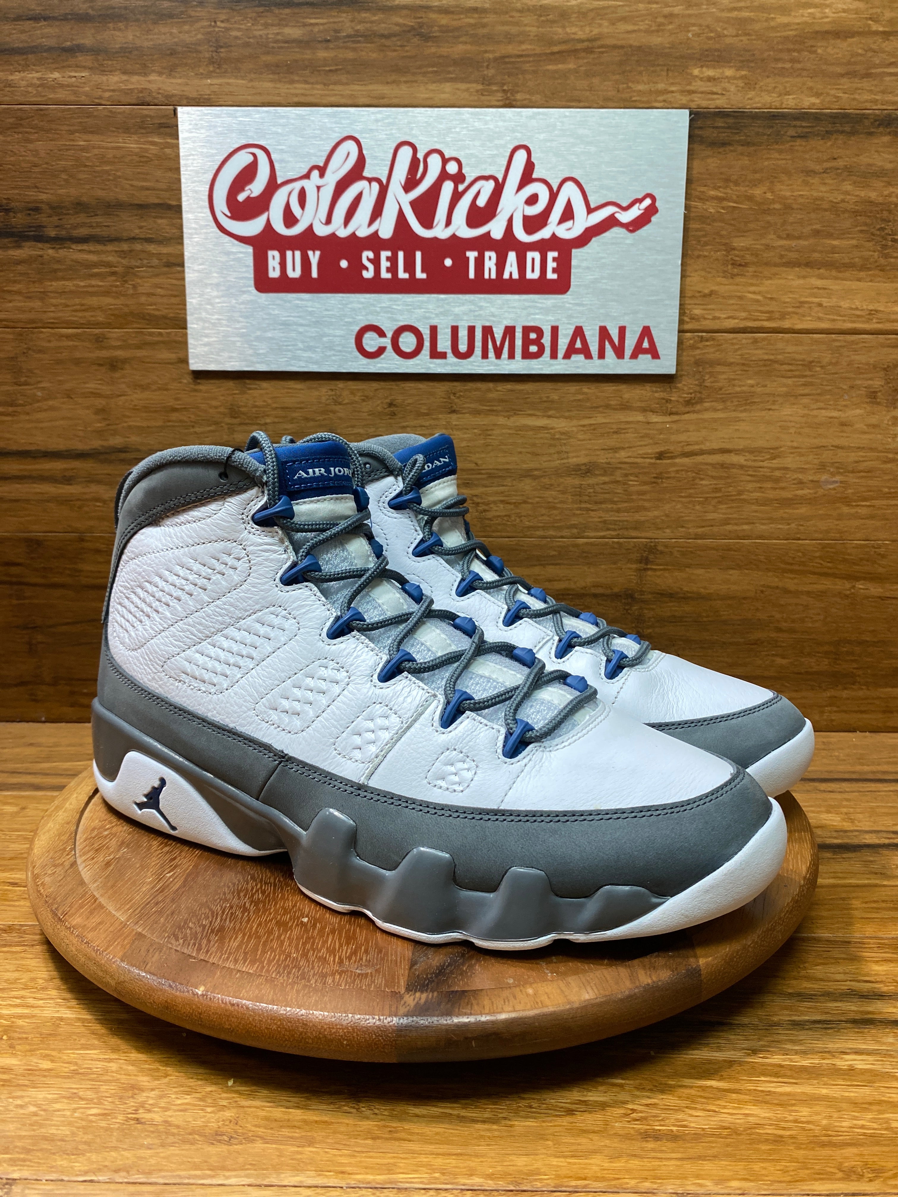 Jordan 9 Retro Flint Grey French Blue (2026)