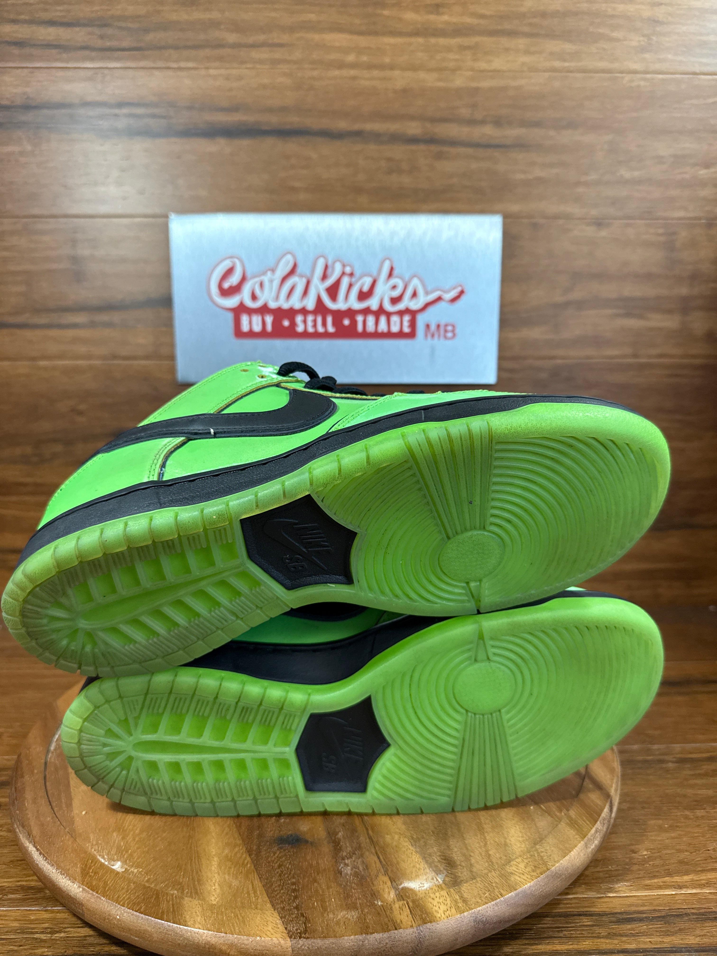 Nike SB Dunk Low The Powerpuff Girls Buttercup
