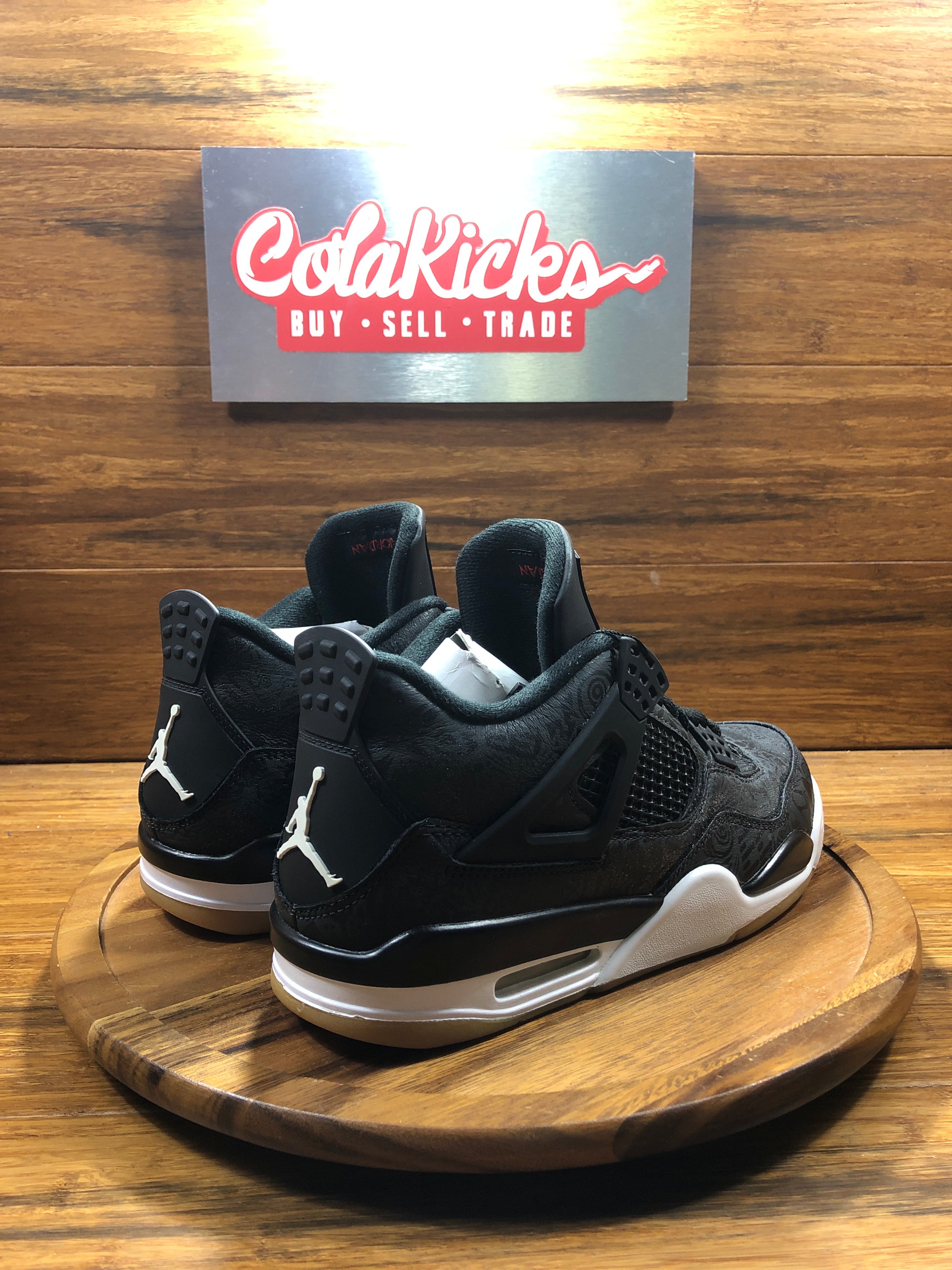 Jordan 4 Retro Laser Black Gum