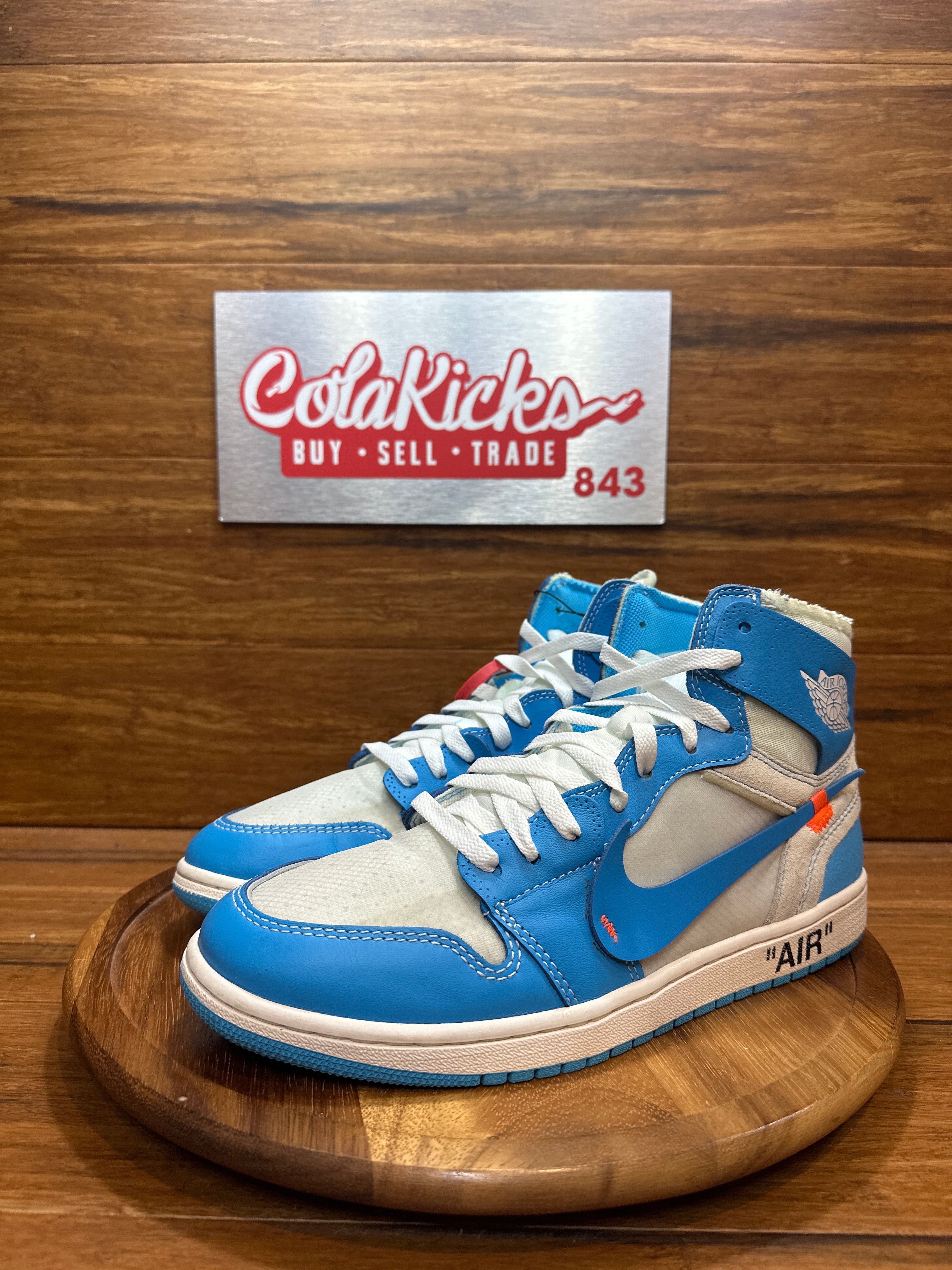 Jordan 1 Retro High Off-White University Blue