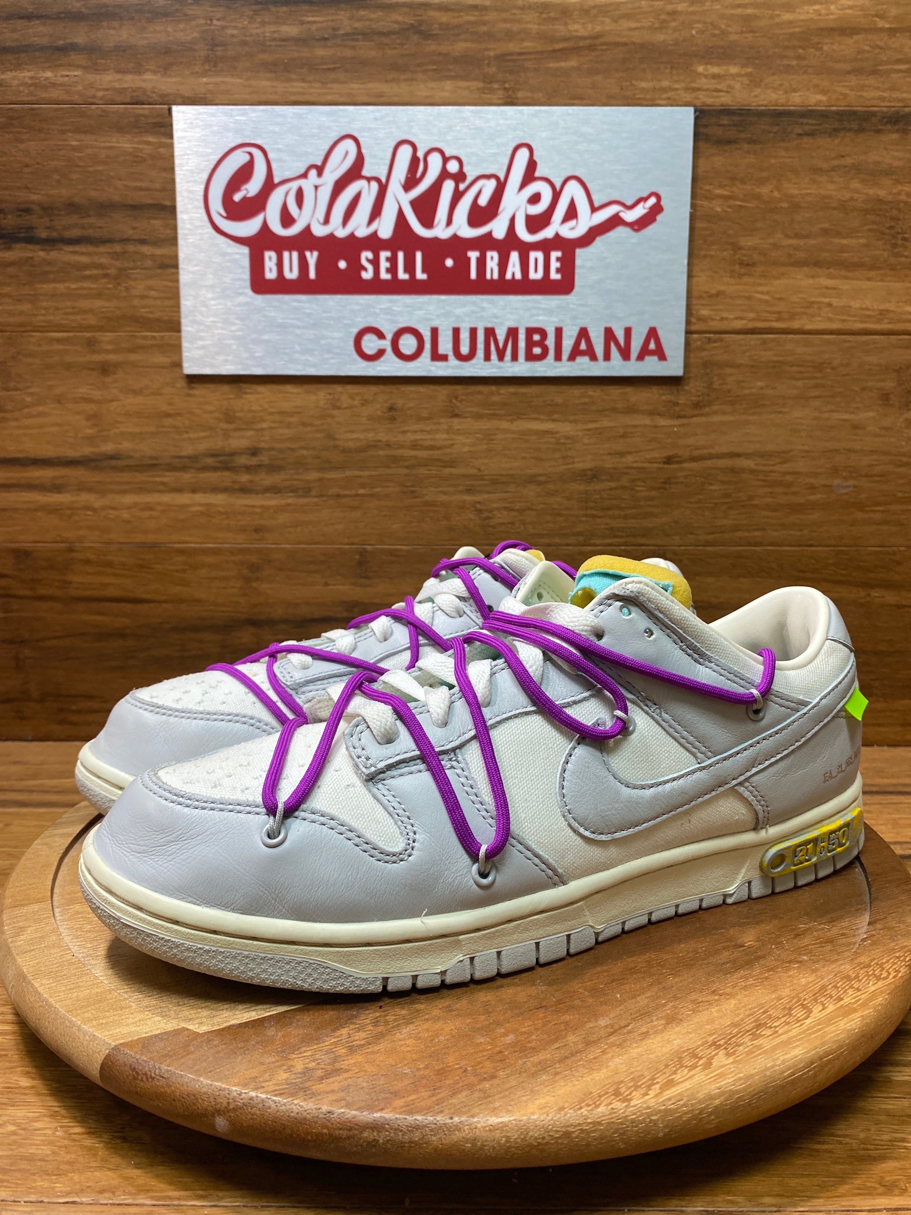 Nike Dunk Low Off-White Lot 21