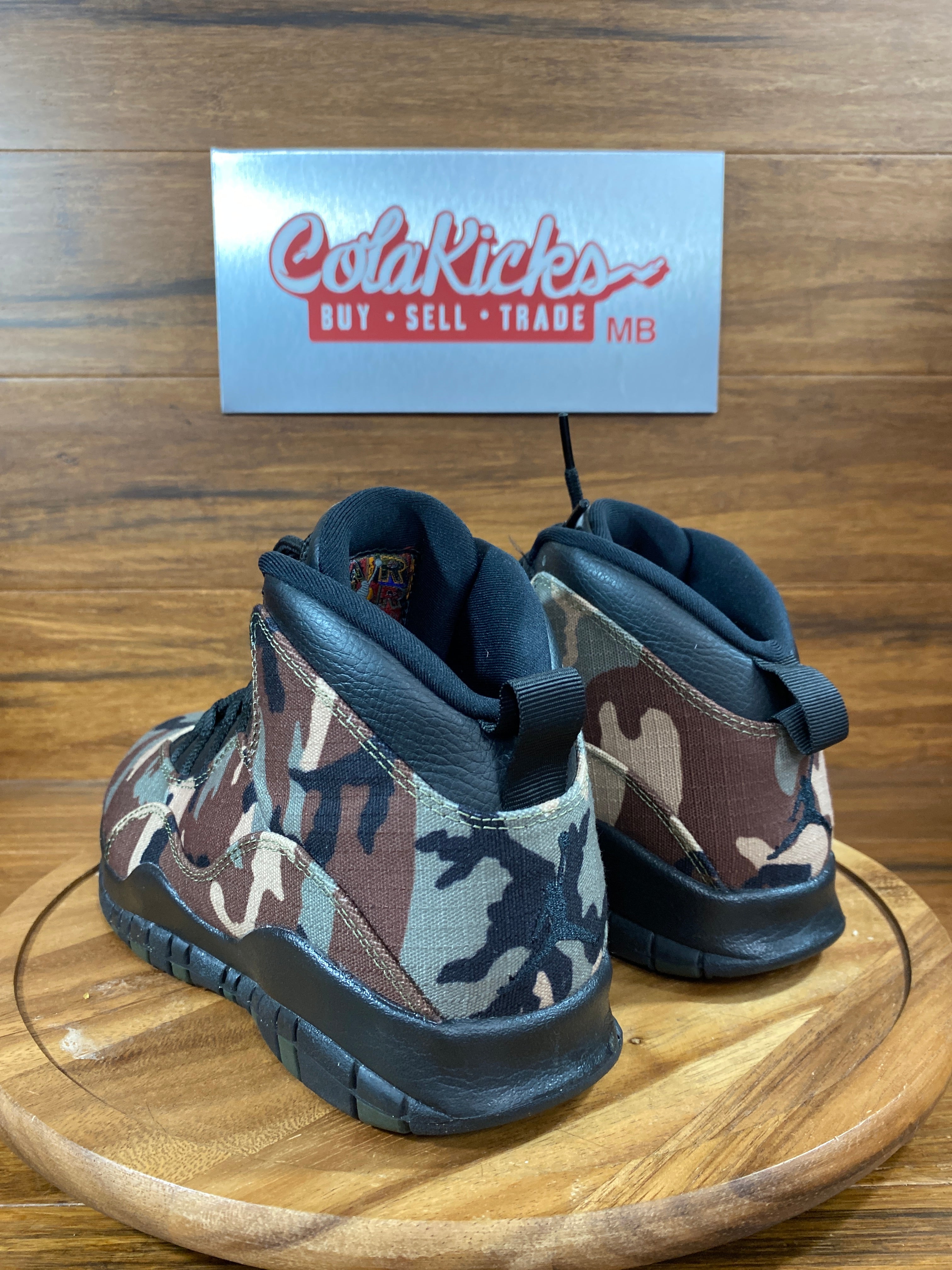 Jordan 10 Retro Woodland Camo