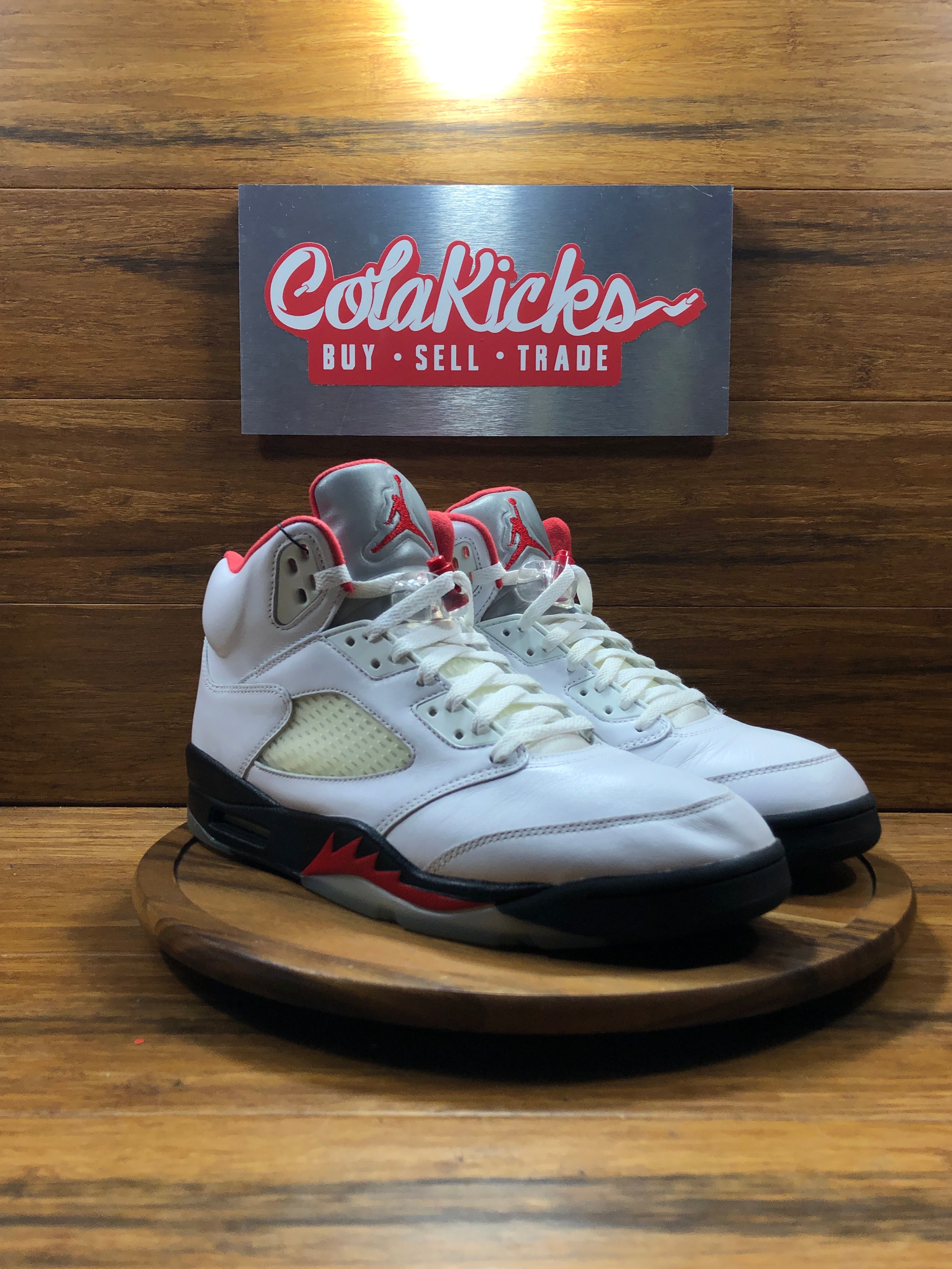 Jordan 5 Retro Fire Red Silver Tongue (2020)