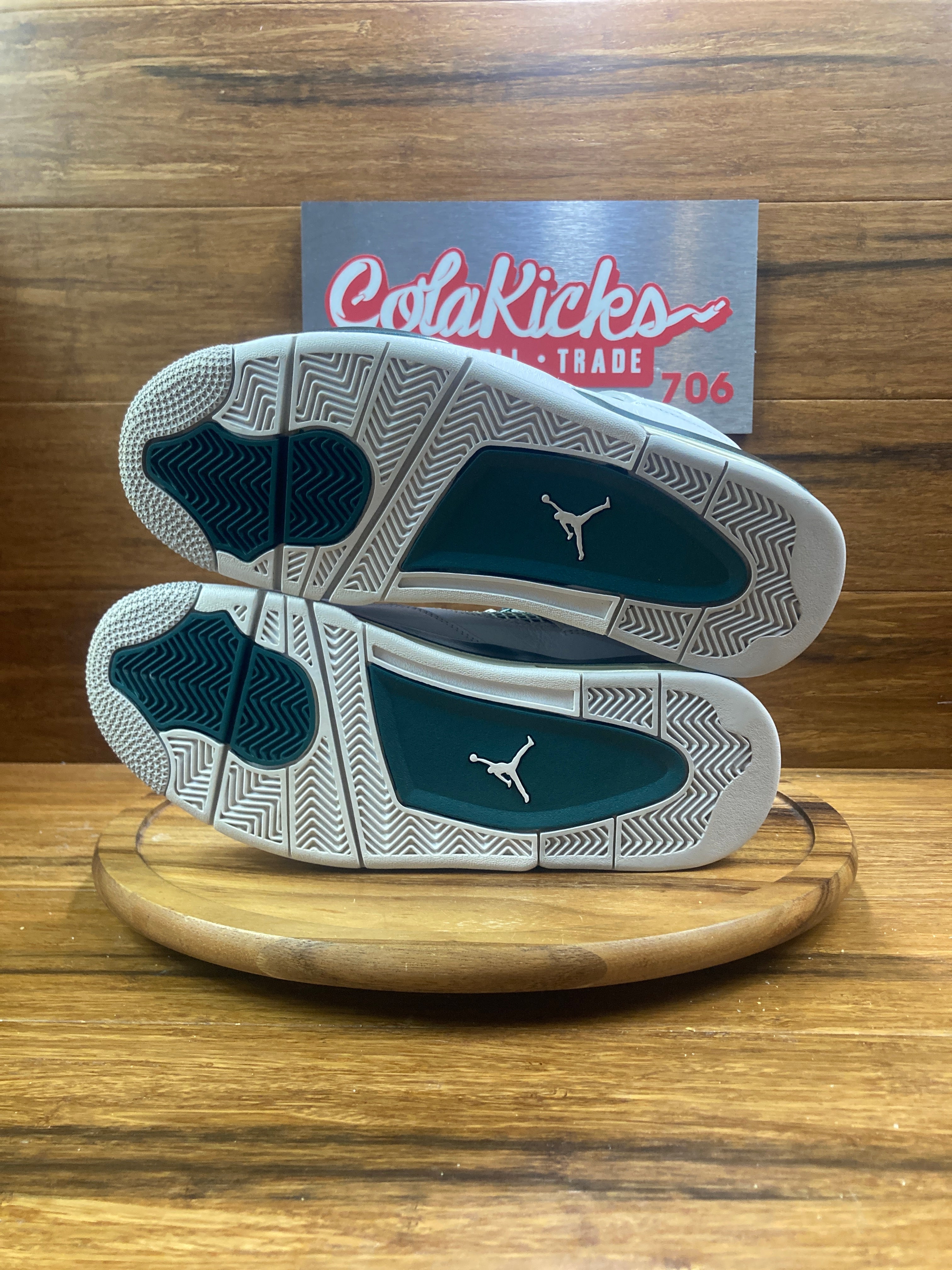 Jordan 4 Retro Oxidized Green