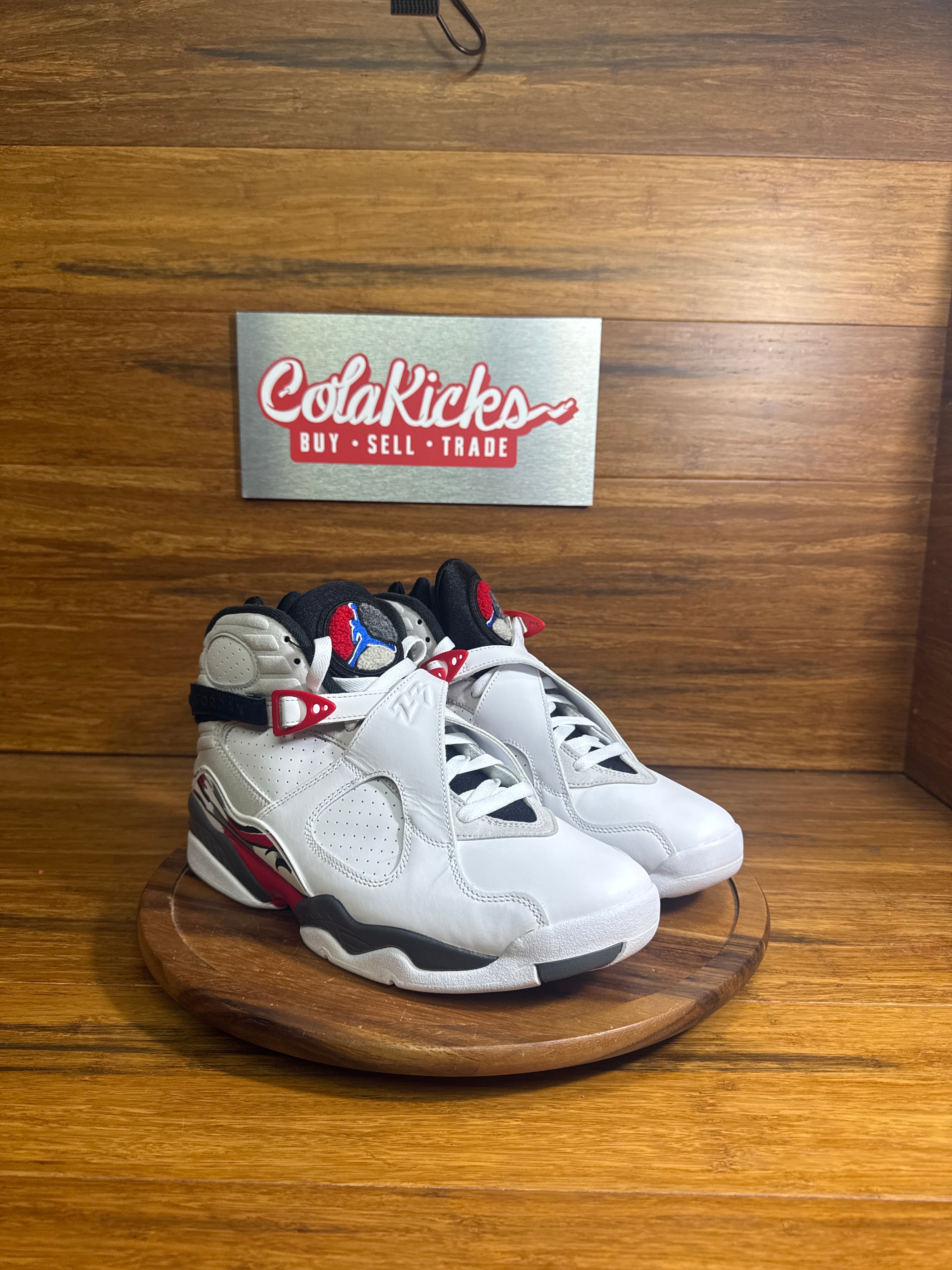 Jordan 8 Retro White True Red (2025)