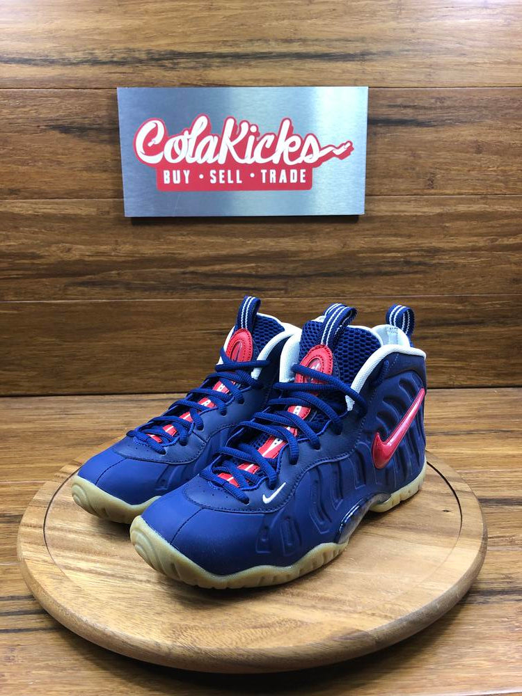 Nike Air Foamposite Pro Blue Void University Red (GS)