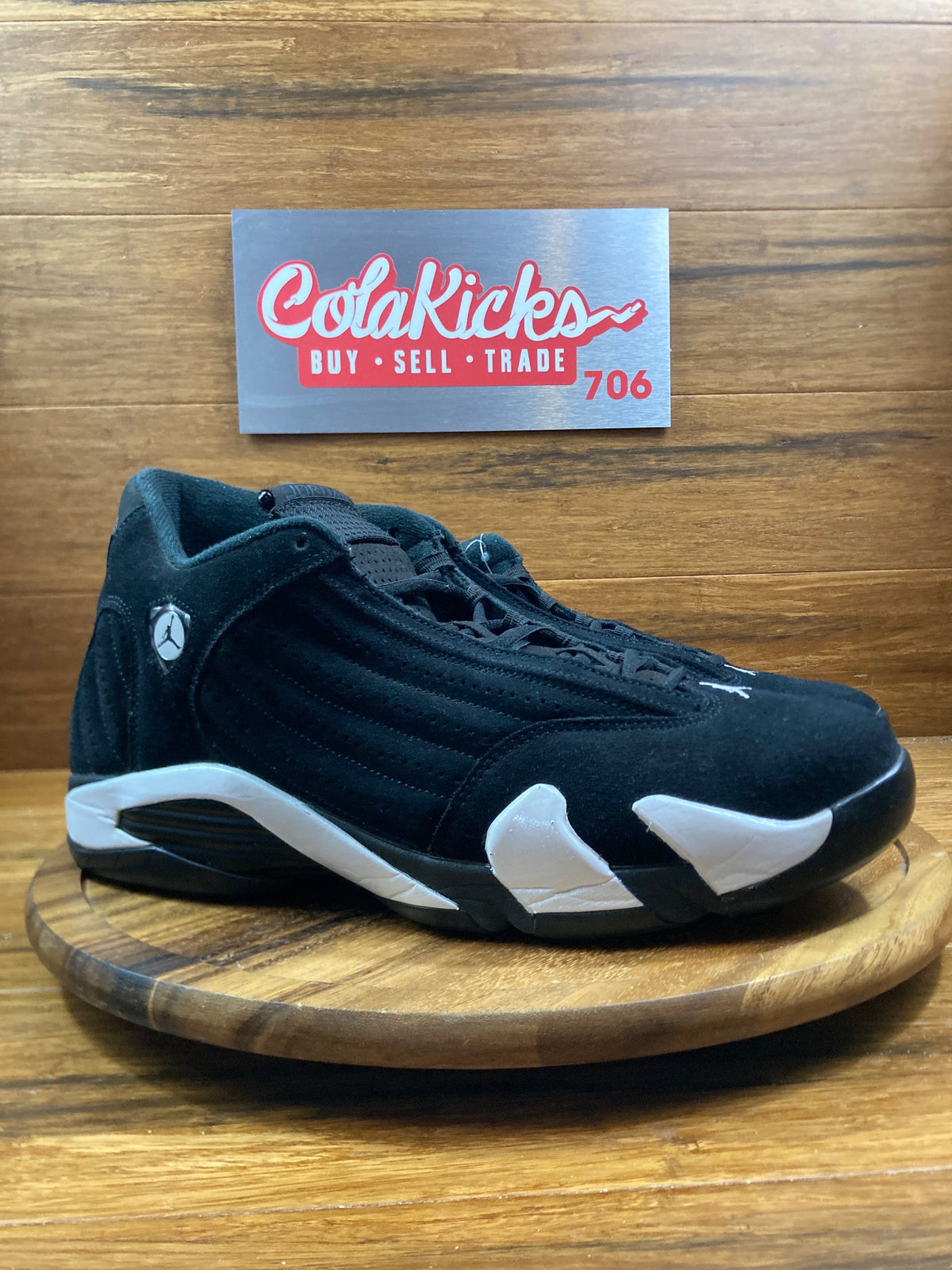 Jordan 14 Retro Black White