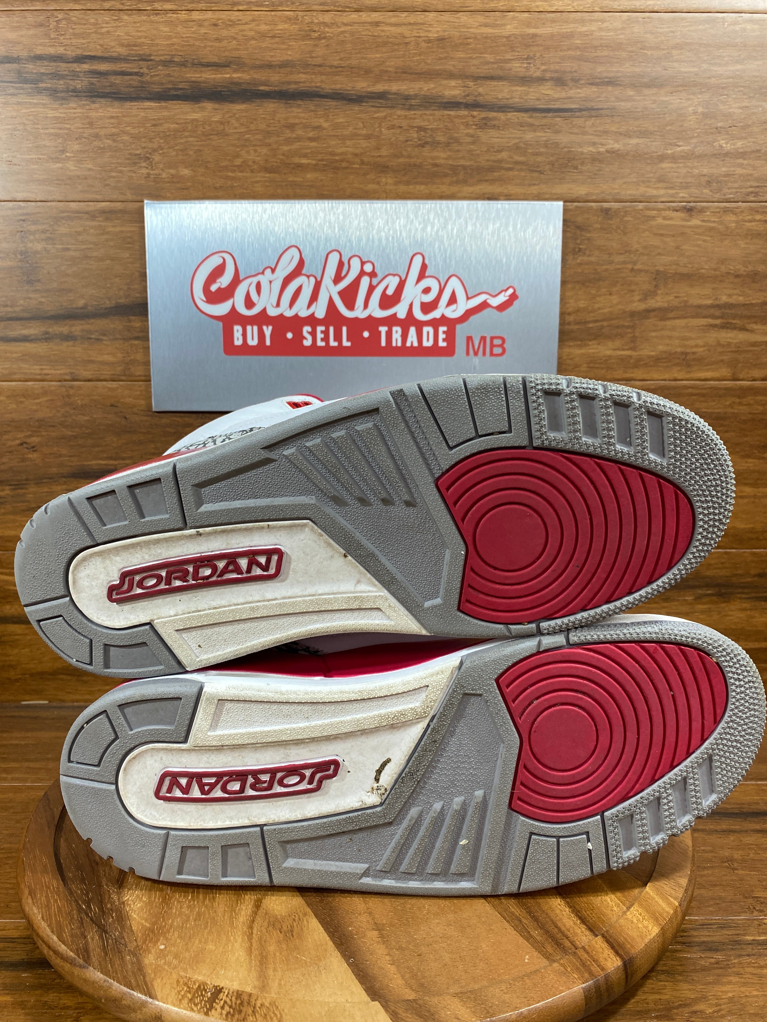 Jordan 3 Retro Cardinal Red