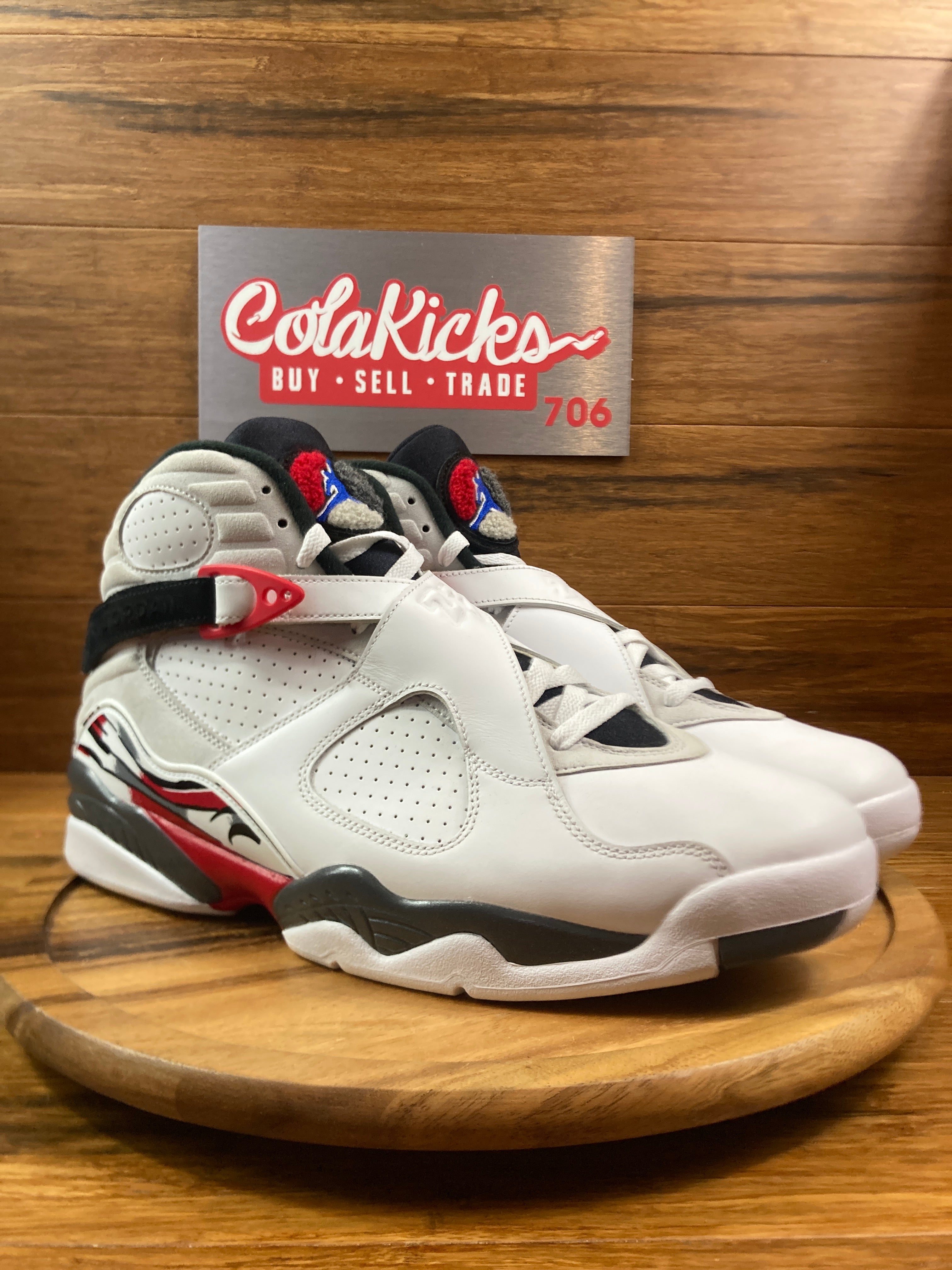 Jordan 8 Retro White True Red (2025)