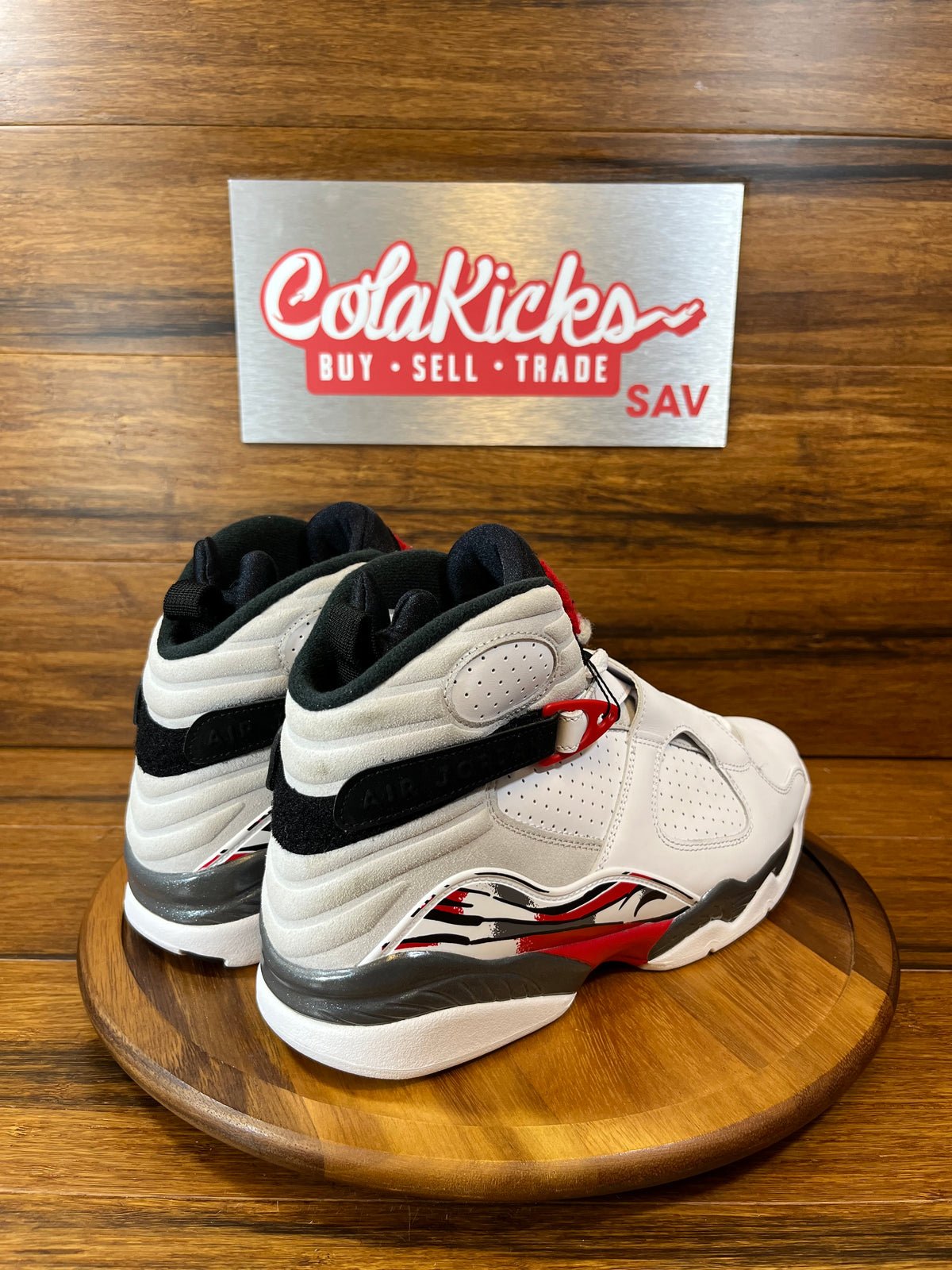 Jordan 8 Retro White True Red (2025)