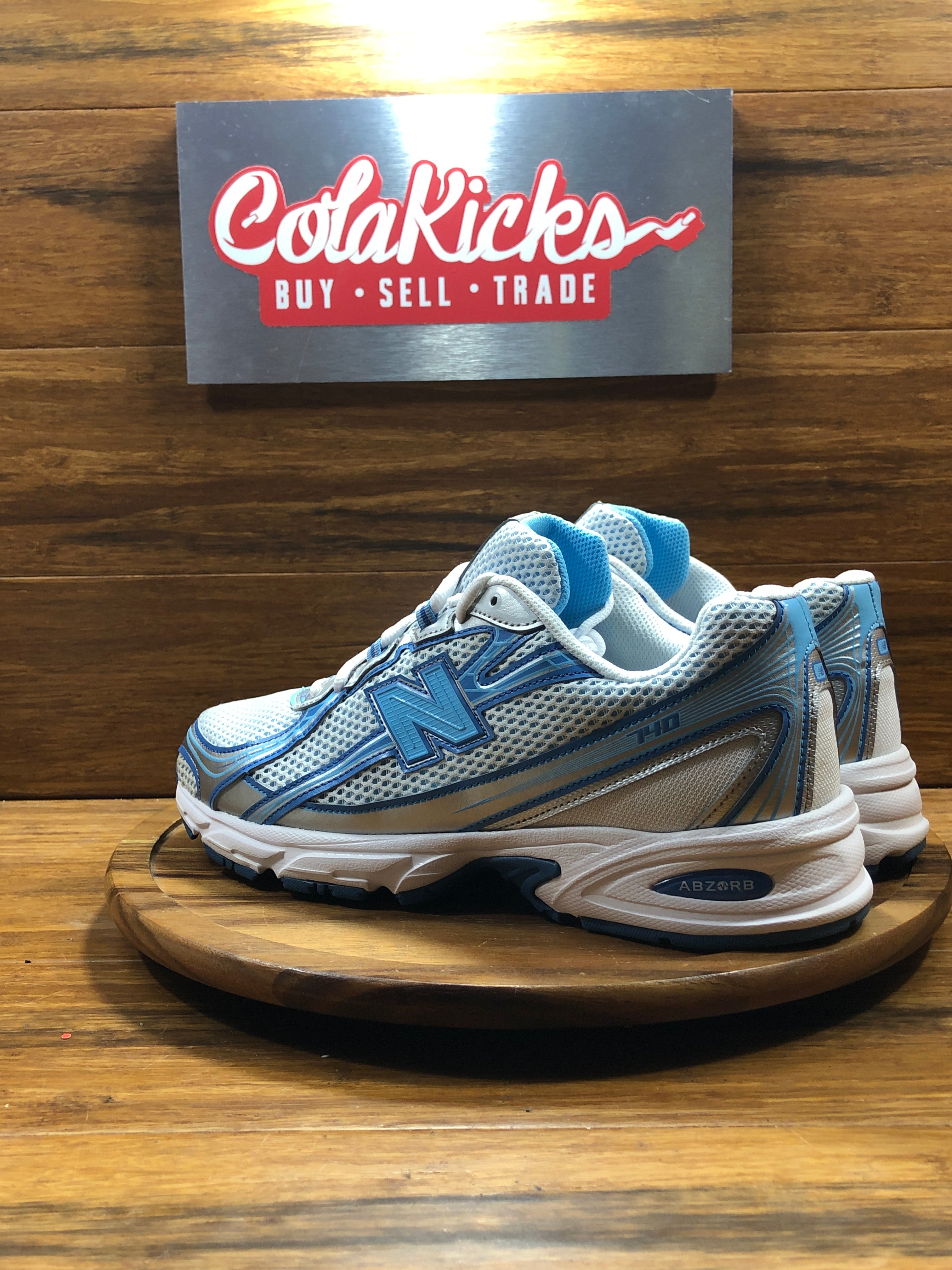 New Balance 740v2 Blue Agate White