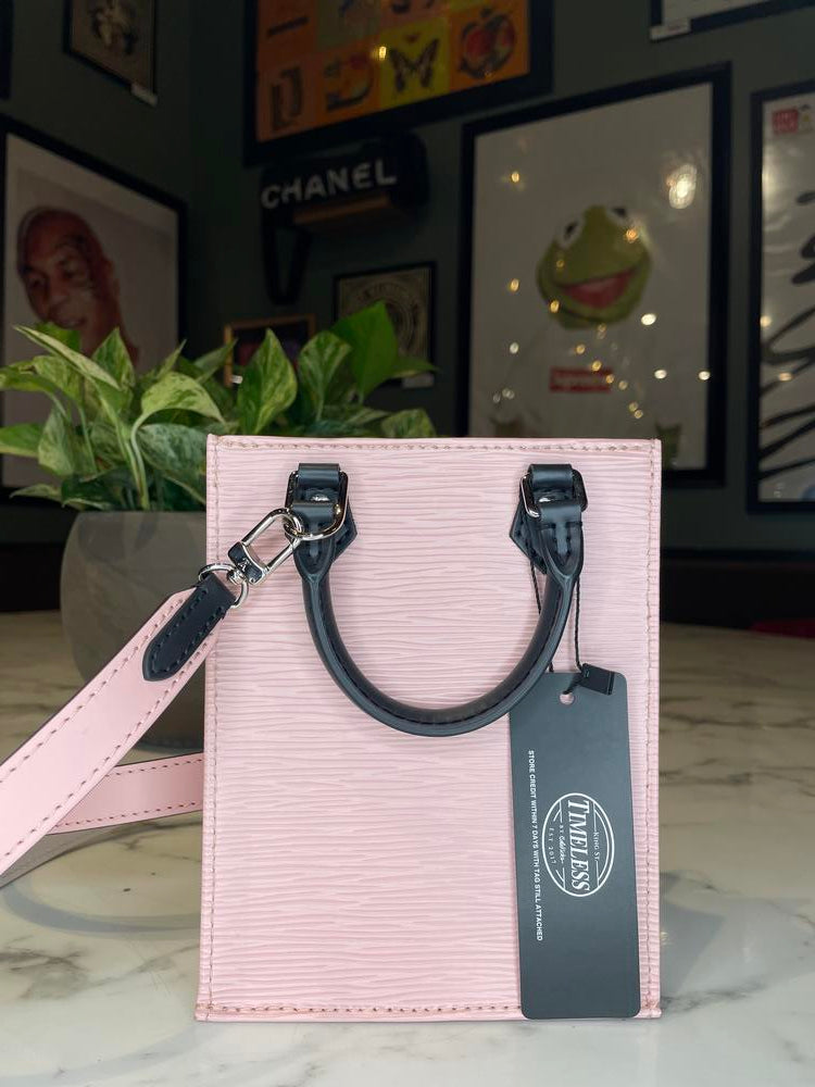 Louis Vuitton Epi Pink Sac Plat Bag