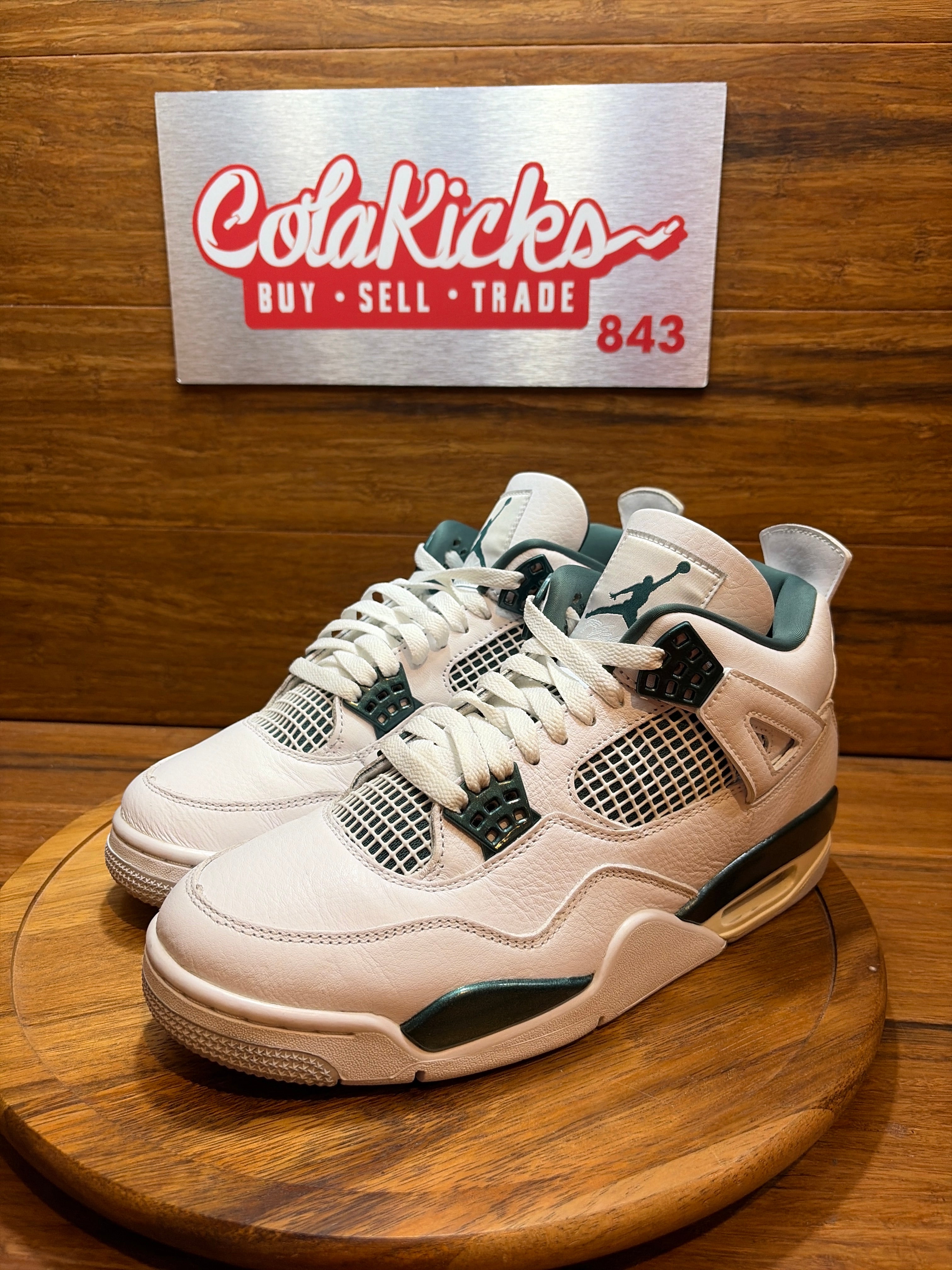Jordan 4 Retro Oxidized Green