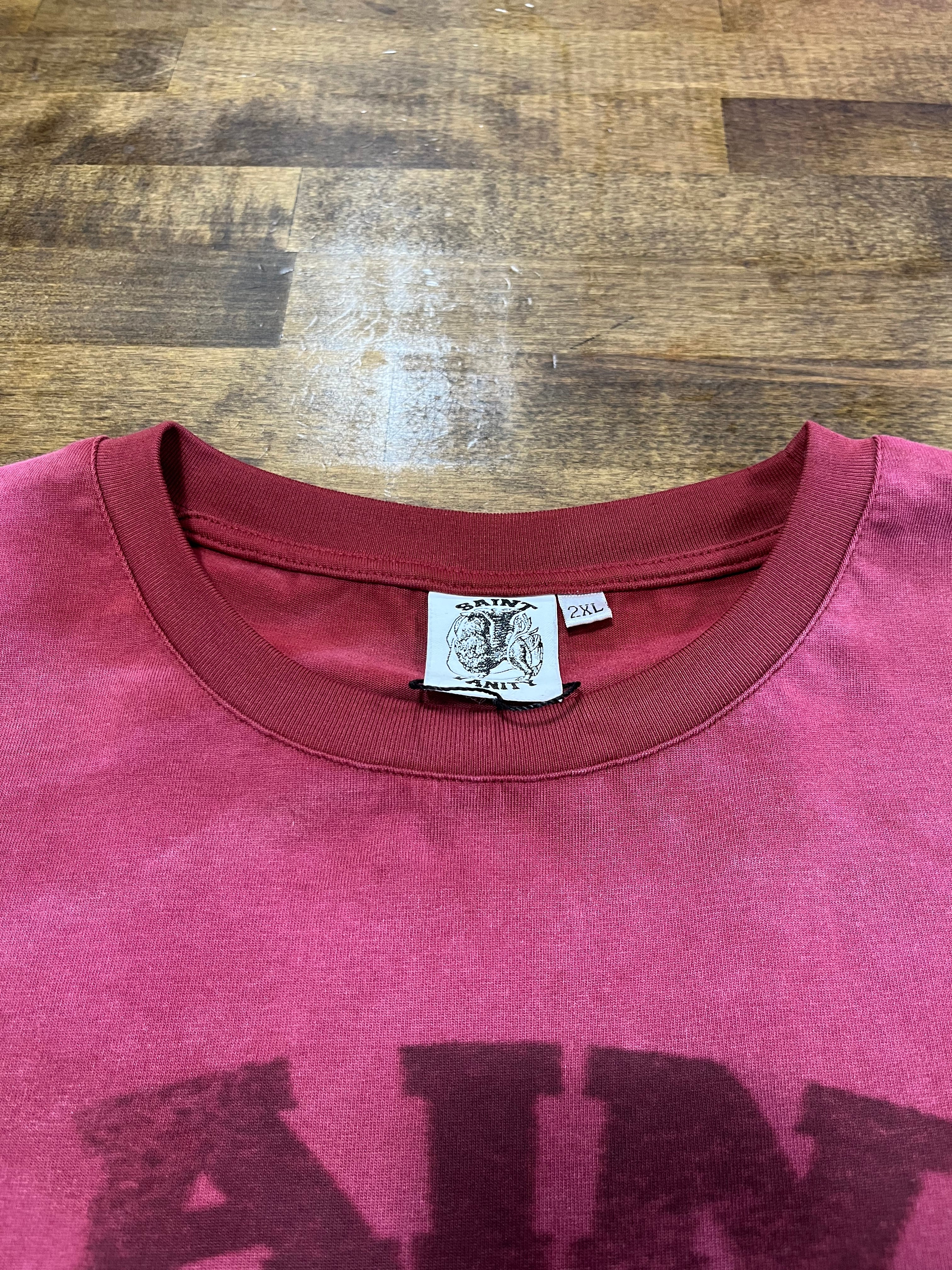 Saint Vanity Griffin Red Tee