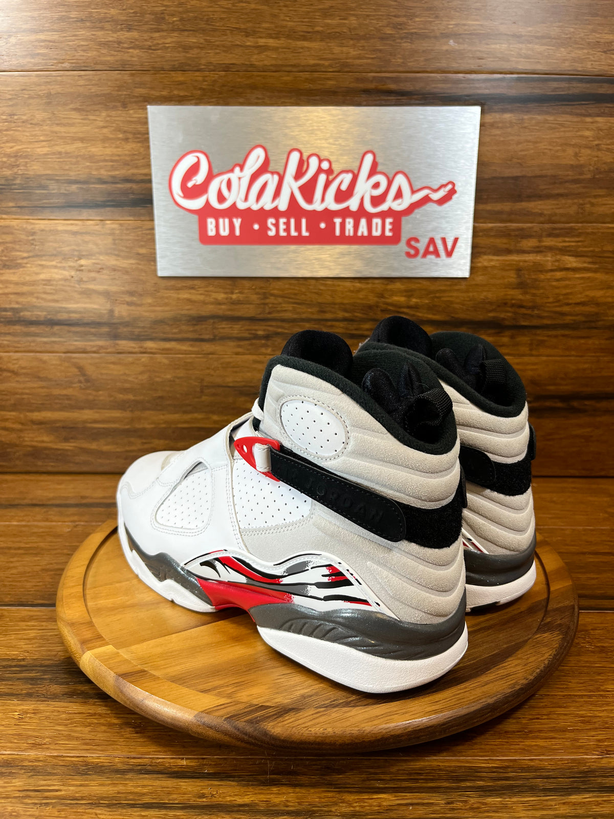 Jordan 8 Retro White True Red (2025)