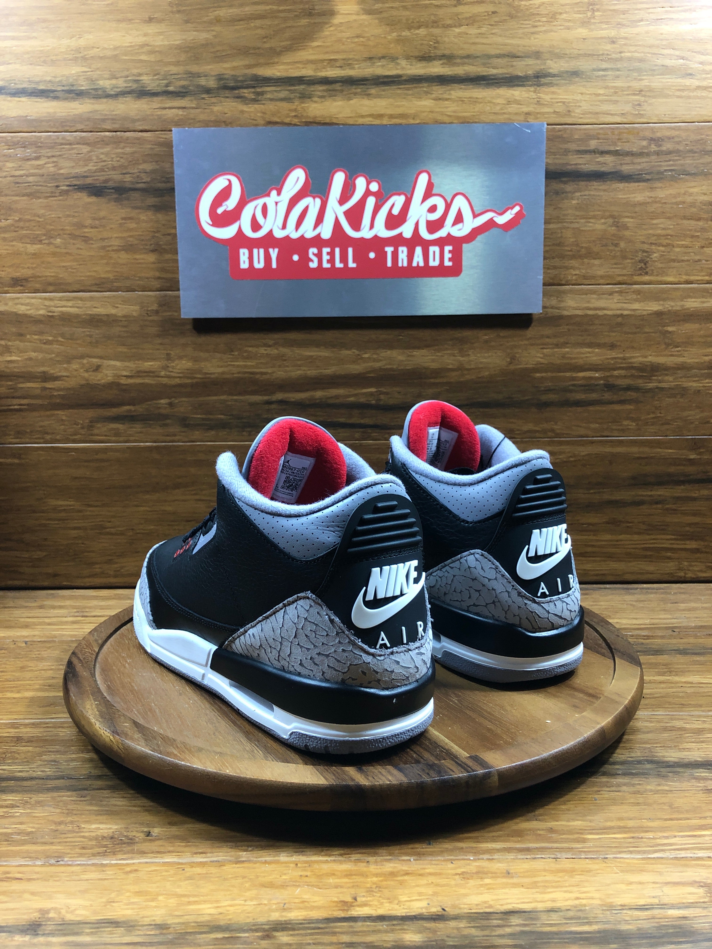 Jordan 3 Retro Black Cement (2024) (GS)