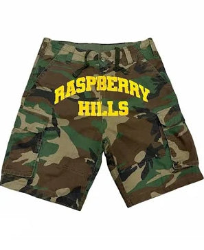 Raspberry Hills Camo Shorts