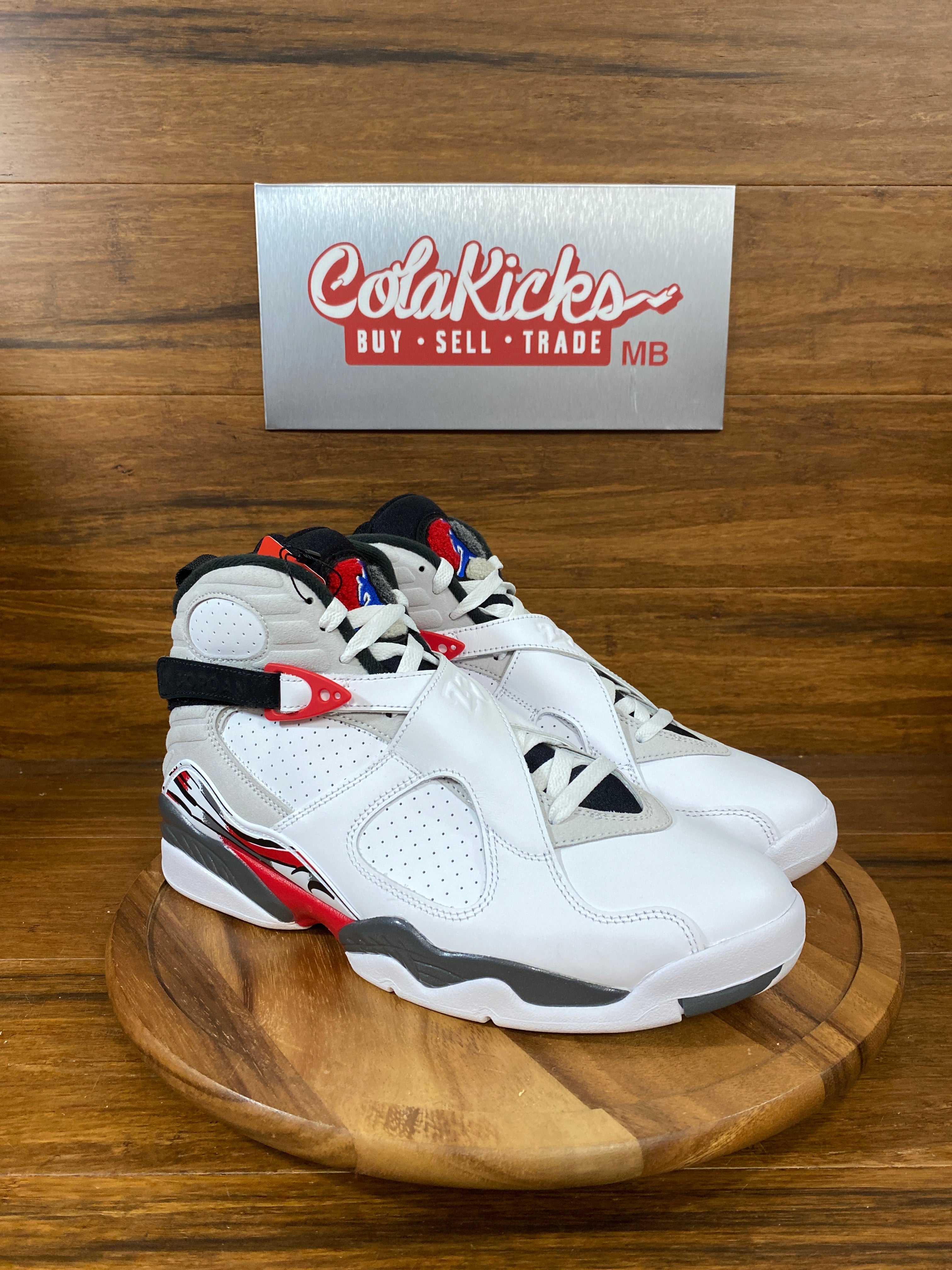 Jordan 8 Retro White True Red (2025)