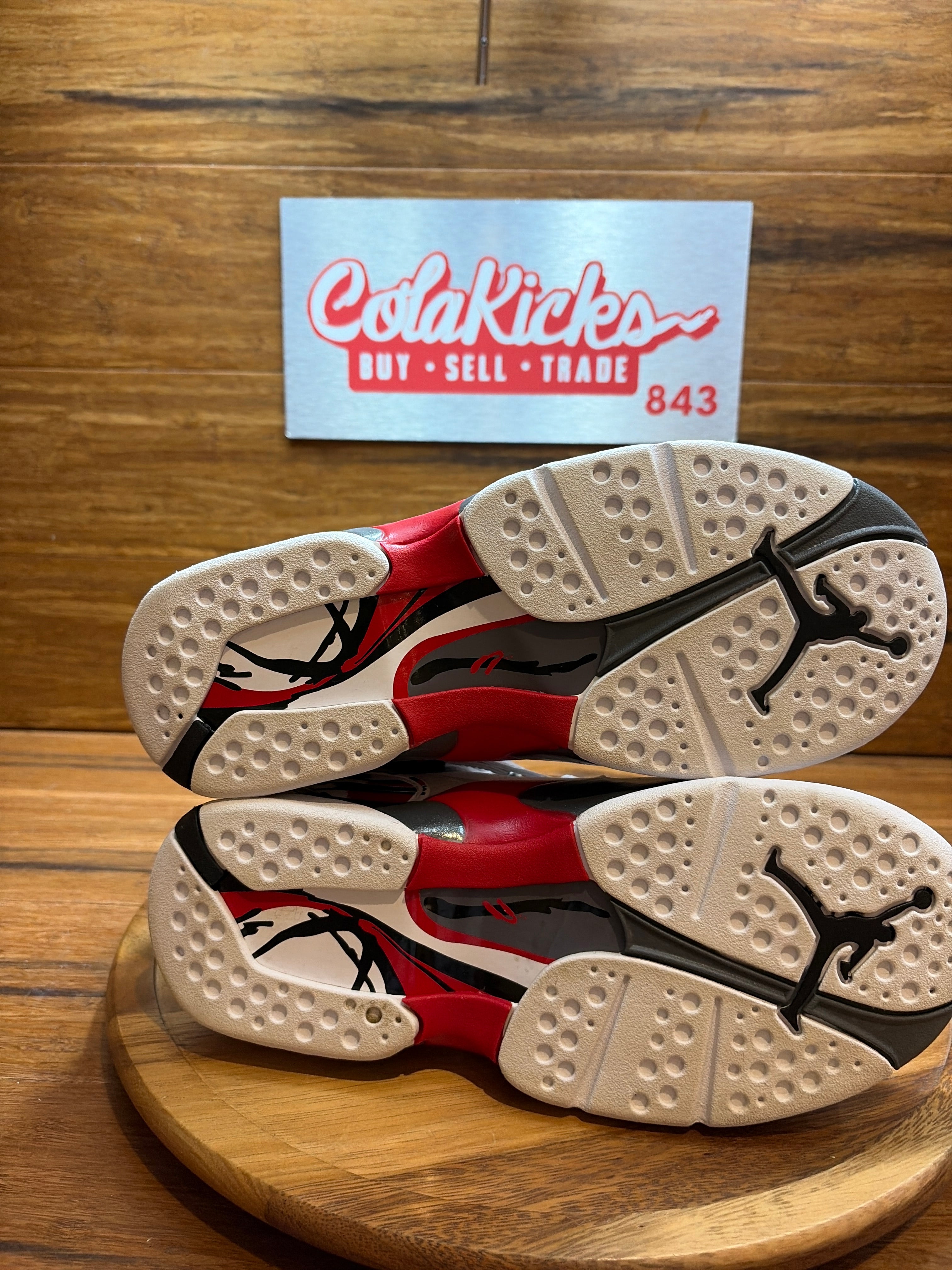 Jordan 8 Retro White True Red (2025)