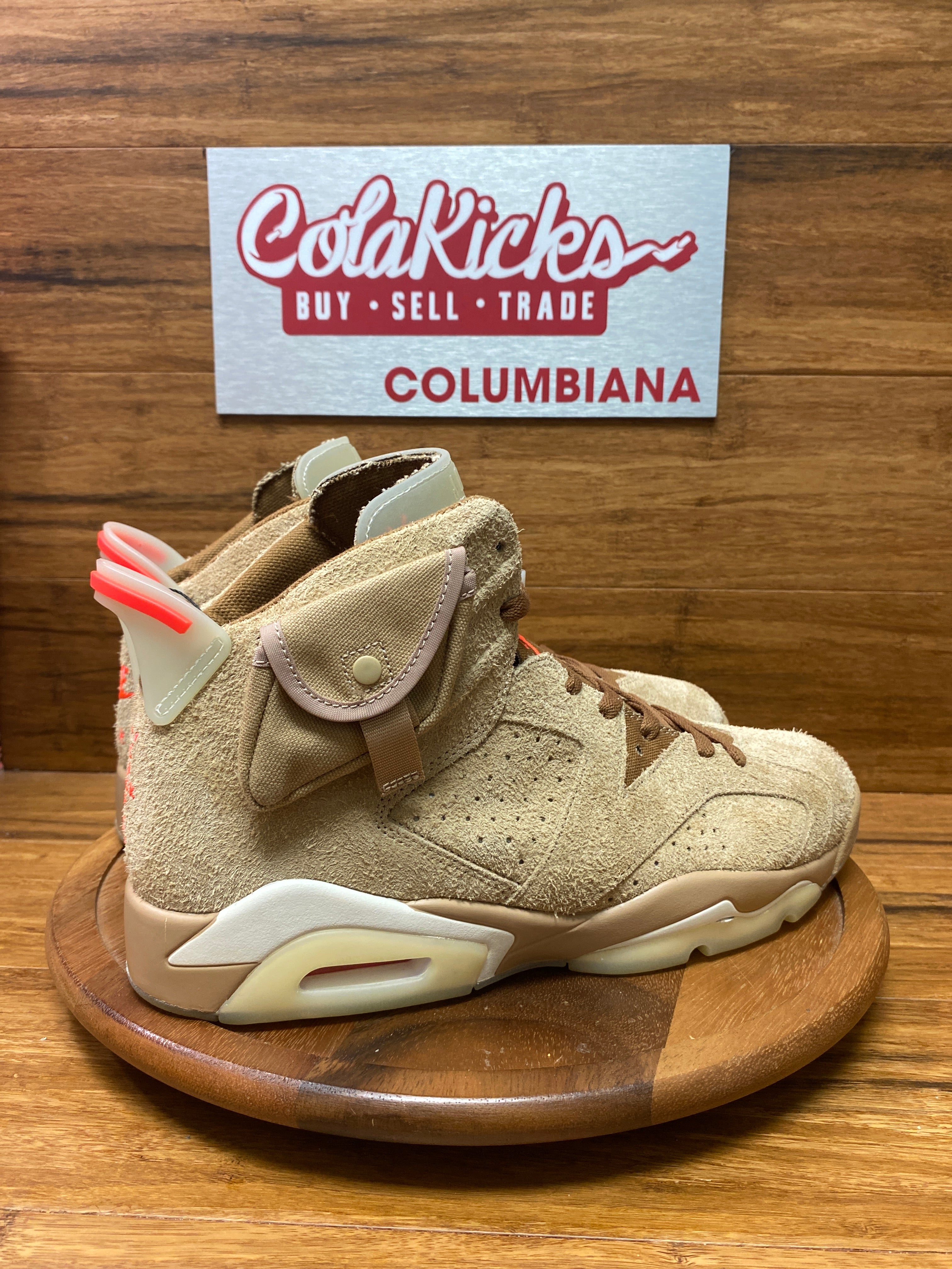 Jordan 6 Retro Travis Scott British Khaki