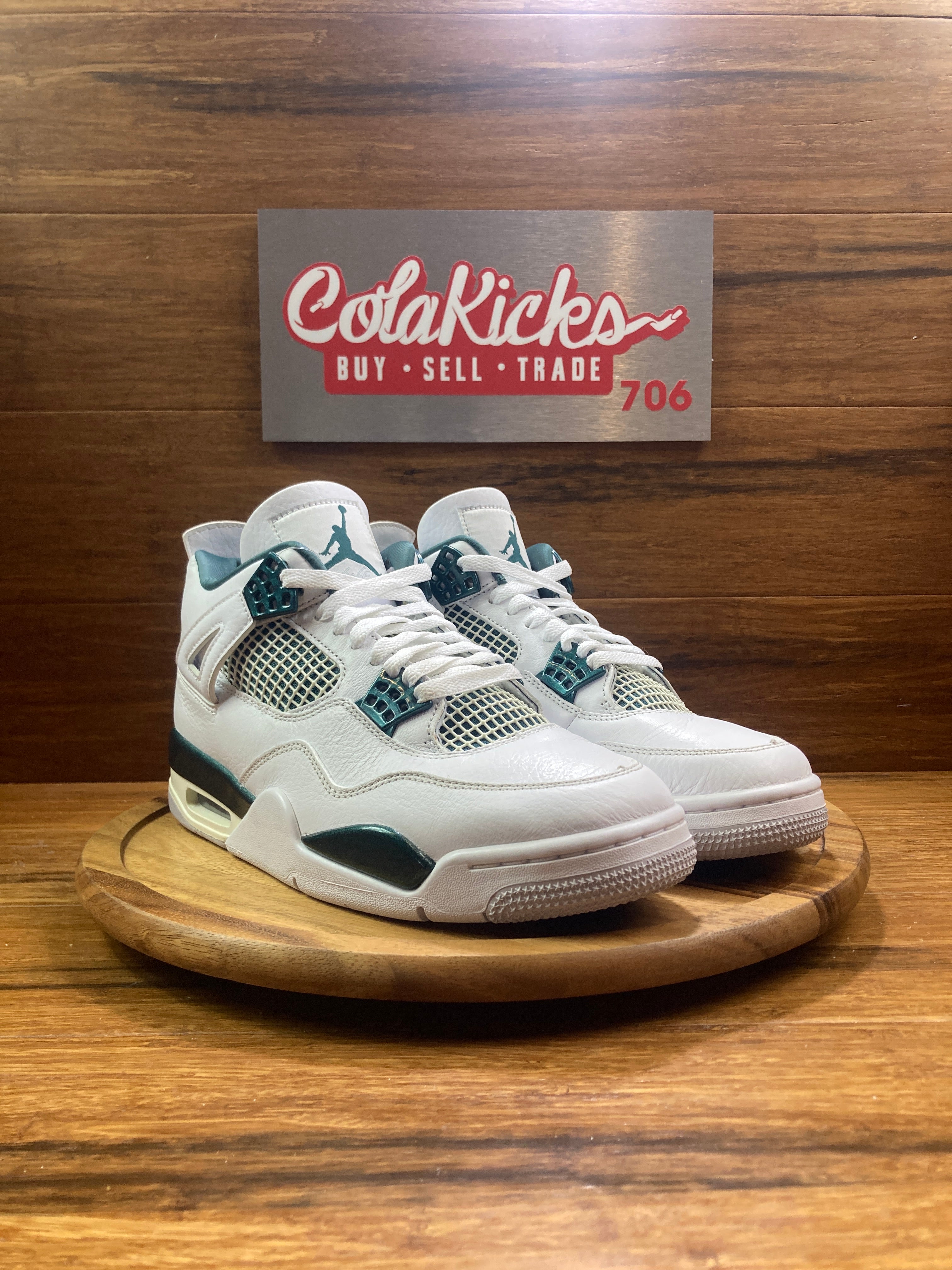 Jordan 4 Retro Oxidized Green