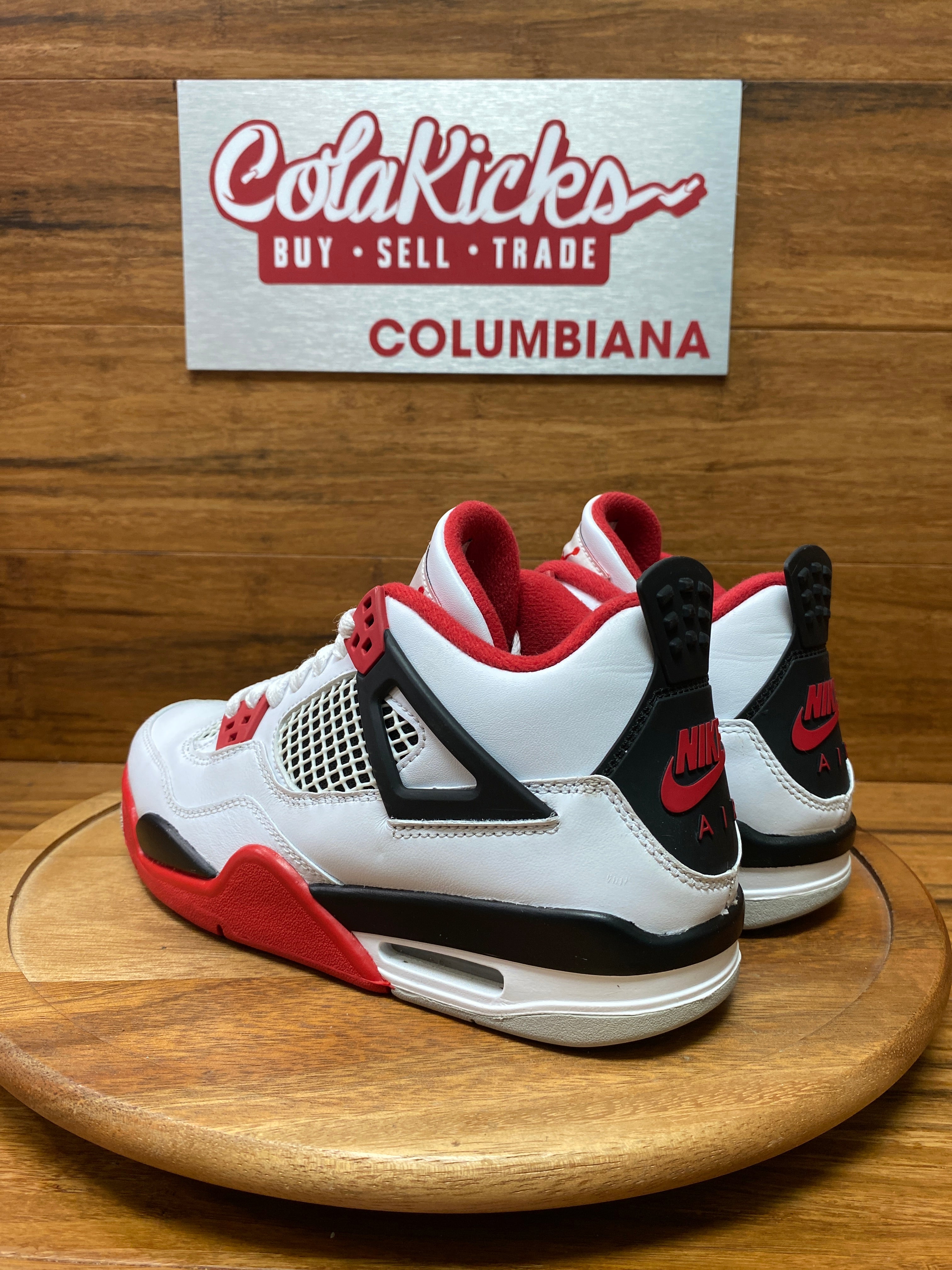 Jordan 4 Retro Fire Red (2020) (GS)