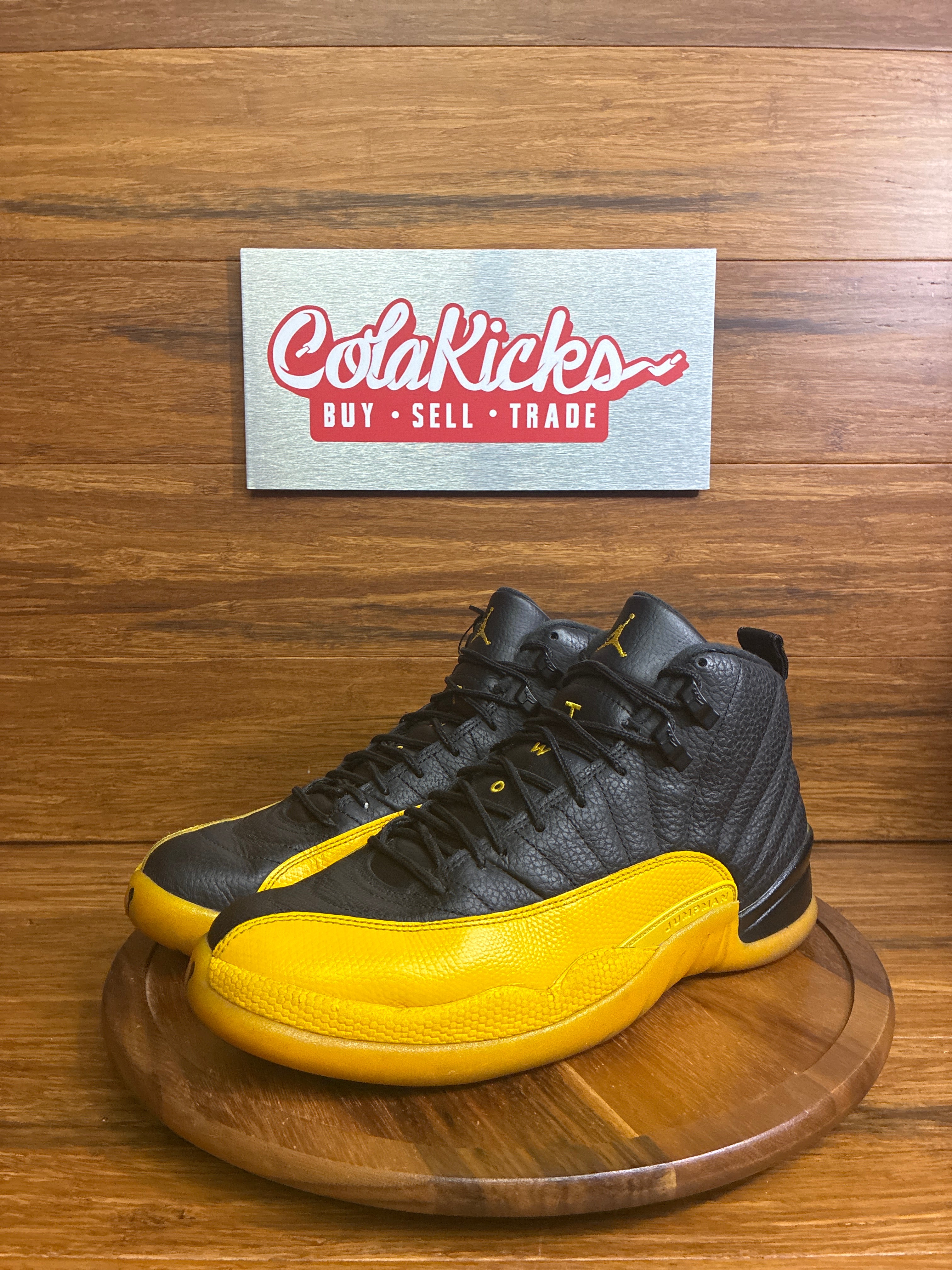 Jordan 12 Retro Black University Gold