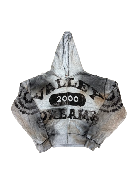 Vale Hoodie Spiral White