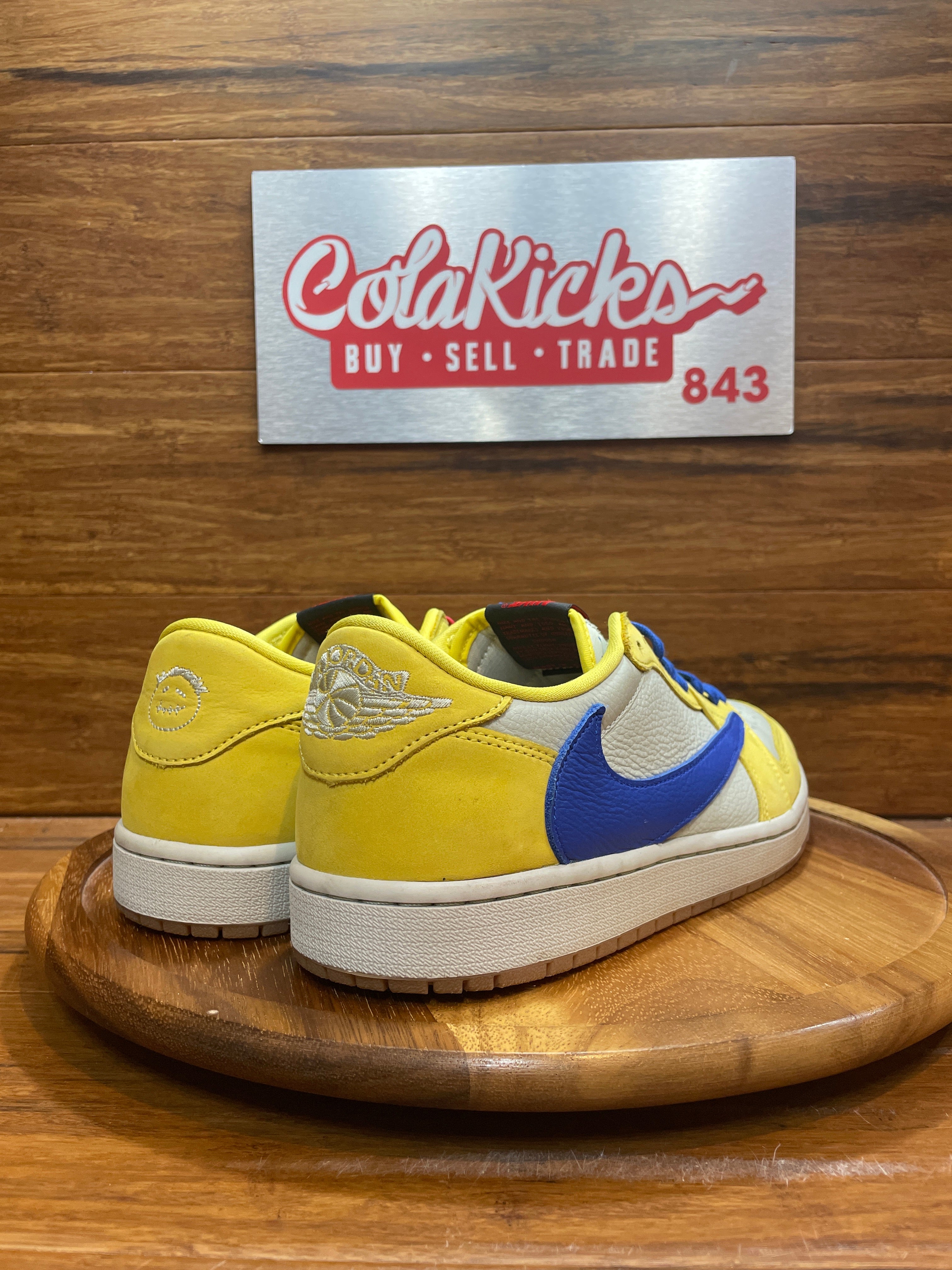 Jordan 1 Retro Low OG SP Travis Scott Canary (Women's)
