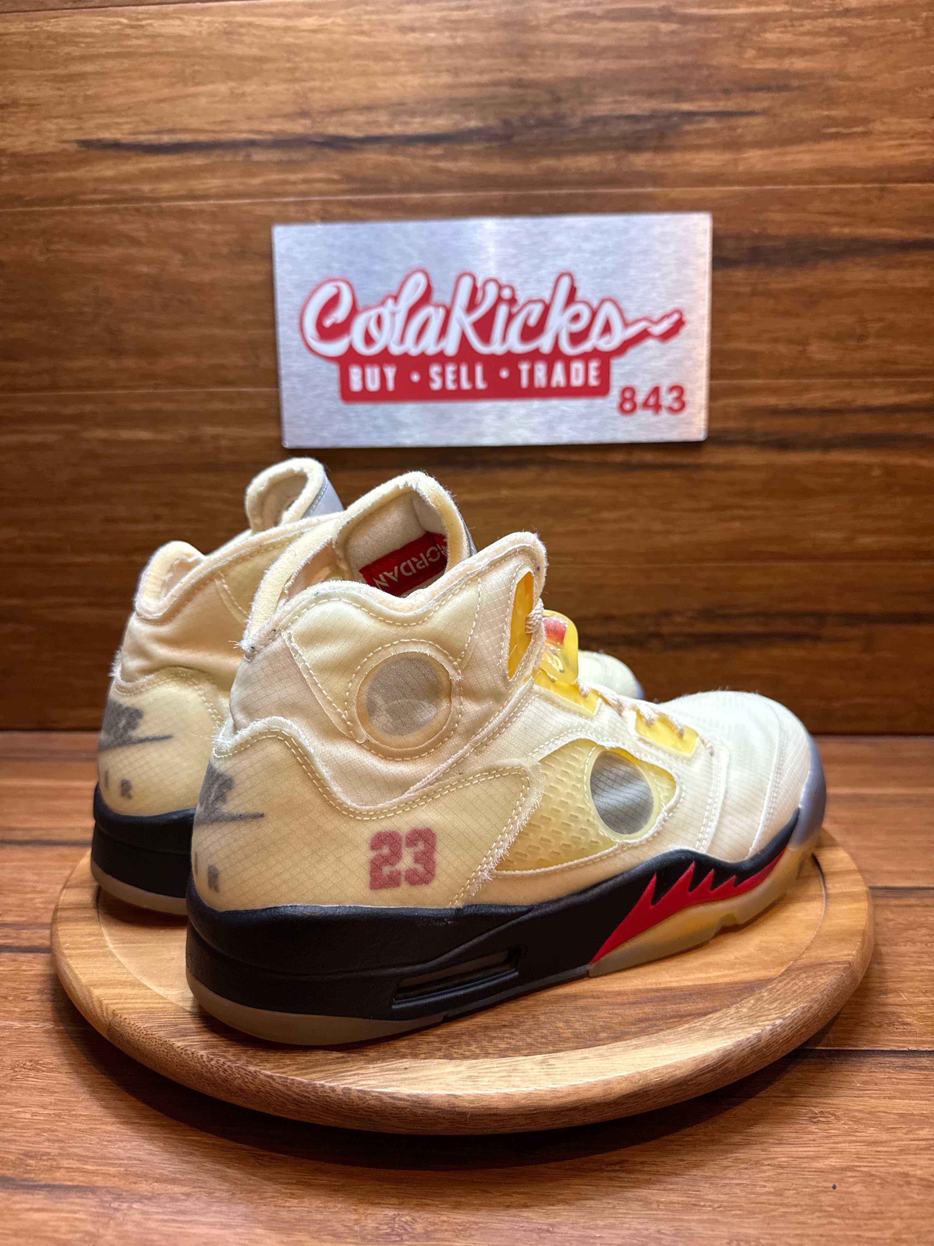 Jordan 5 Retro Off-White Sail
