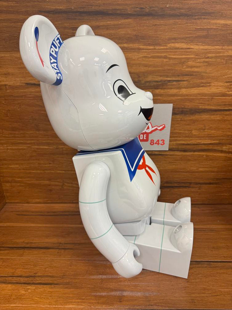Bearbrick x Ghostbusters Stay Puft Marshmellow Man 1000%