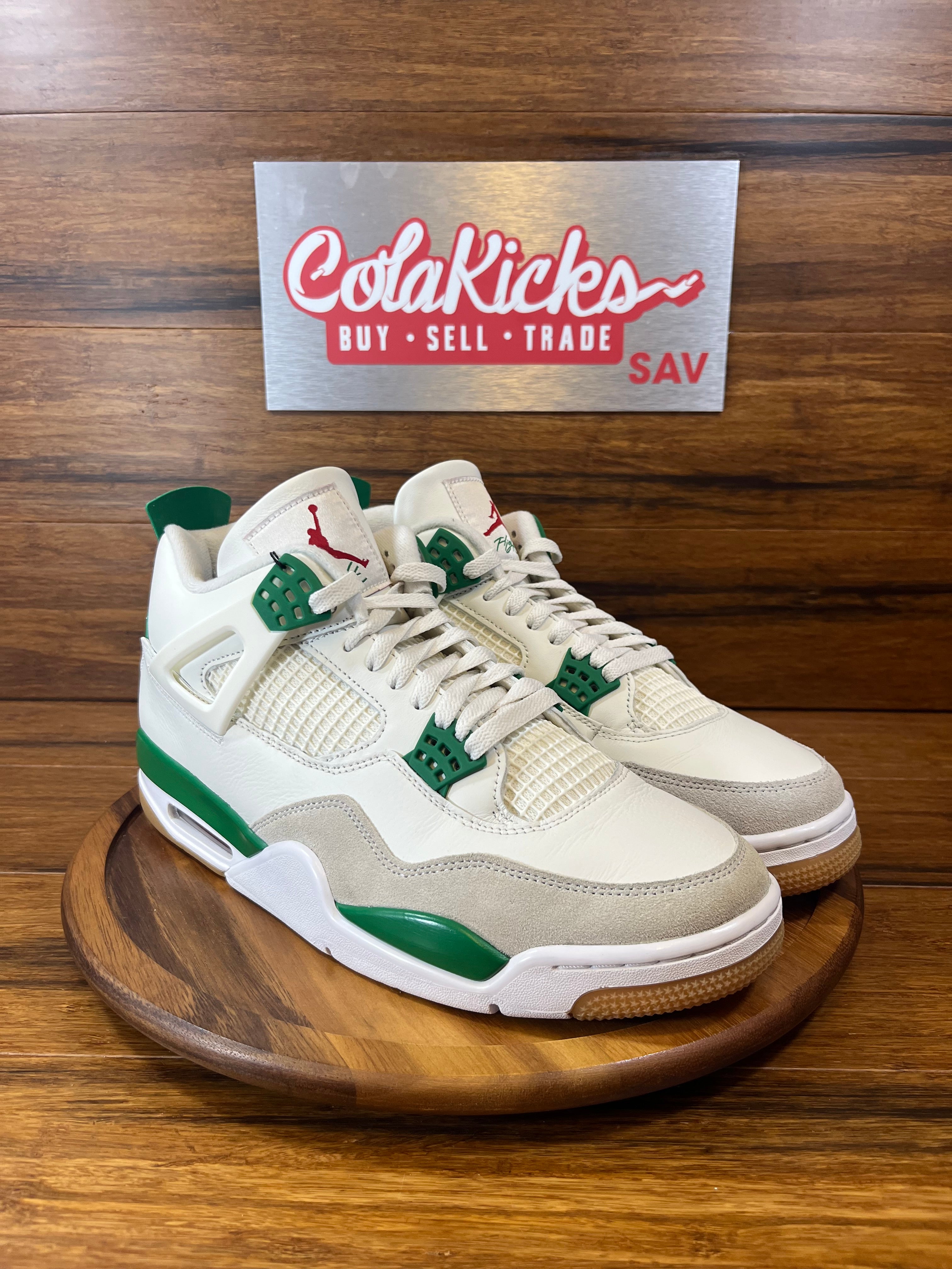 Jordan 4 Retro SB Pine Green