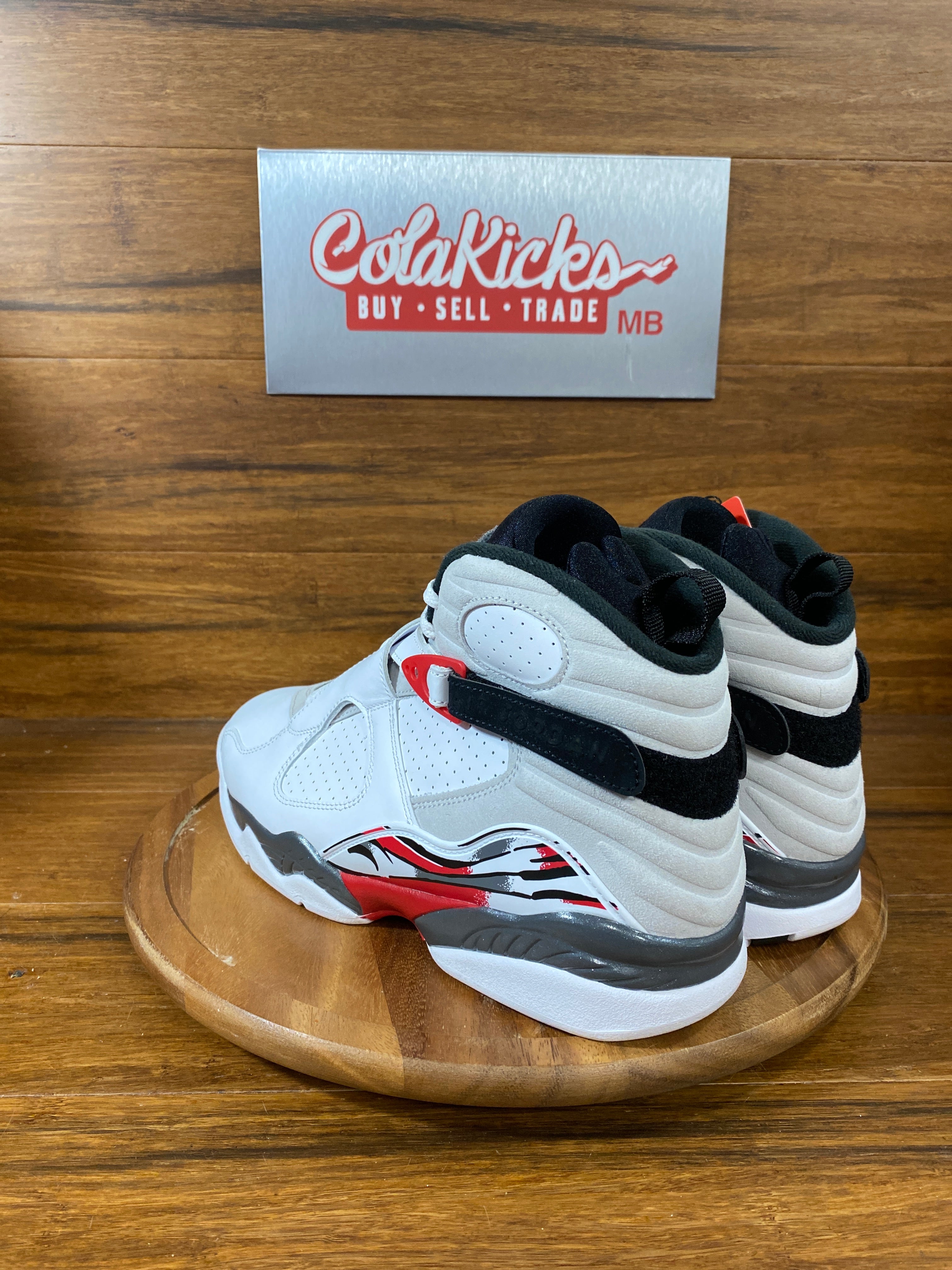 Jordan 8 Retro White True Red (2025)