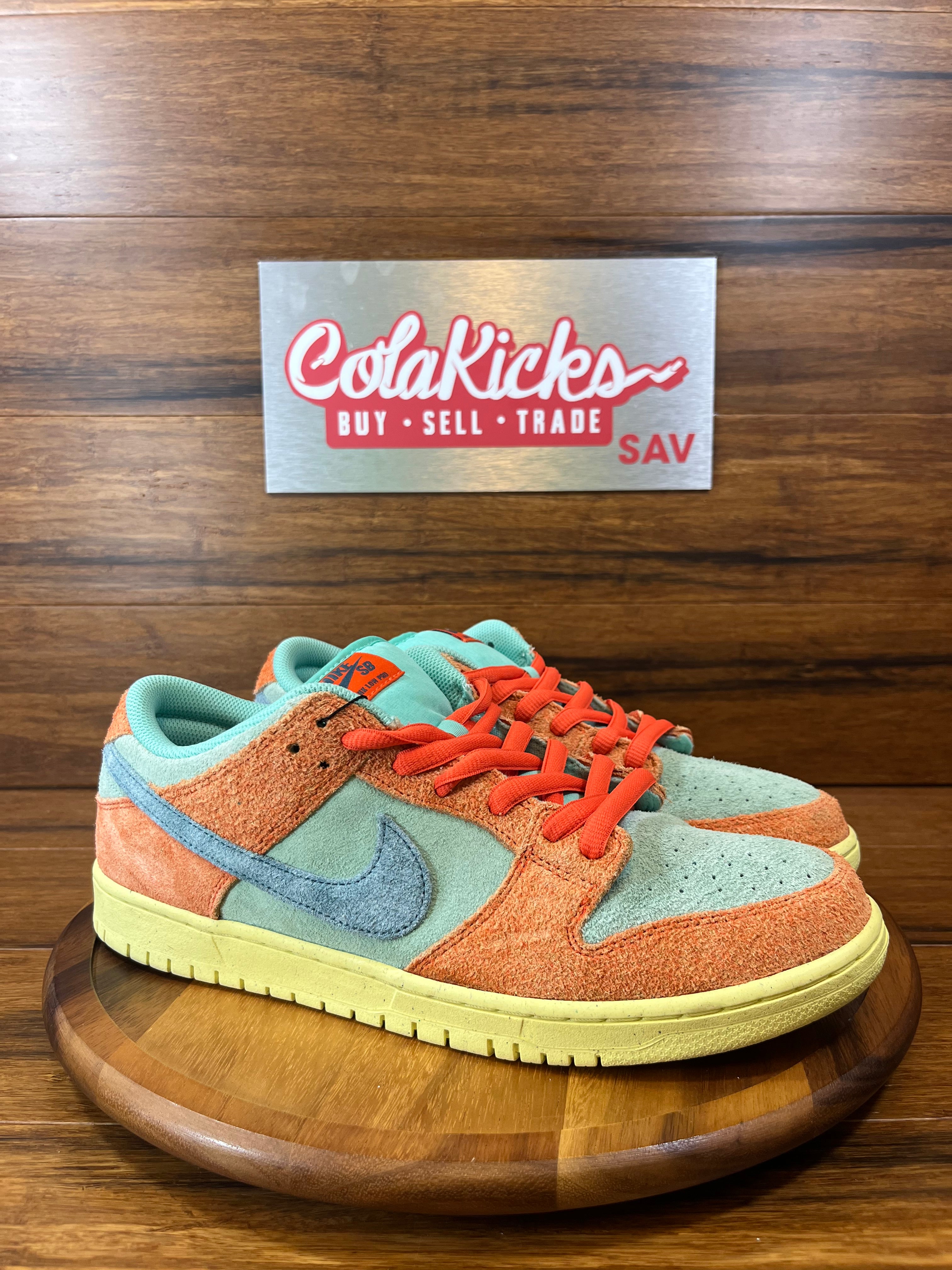 Nike SB Dunk Low Orange Emerald Rise