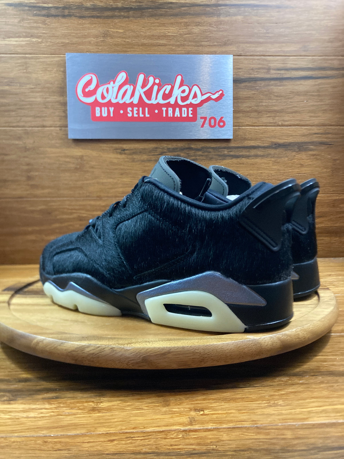 Jordan 6 Retro Low Blackout (Women's)